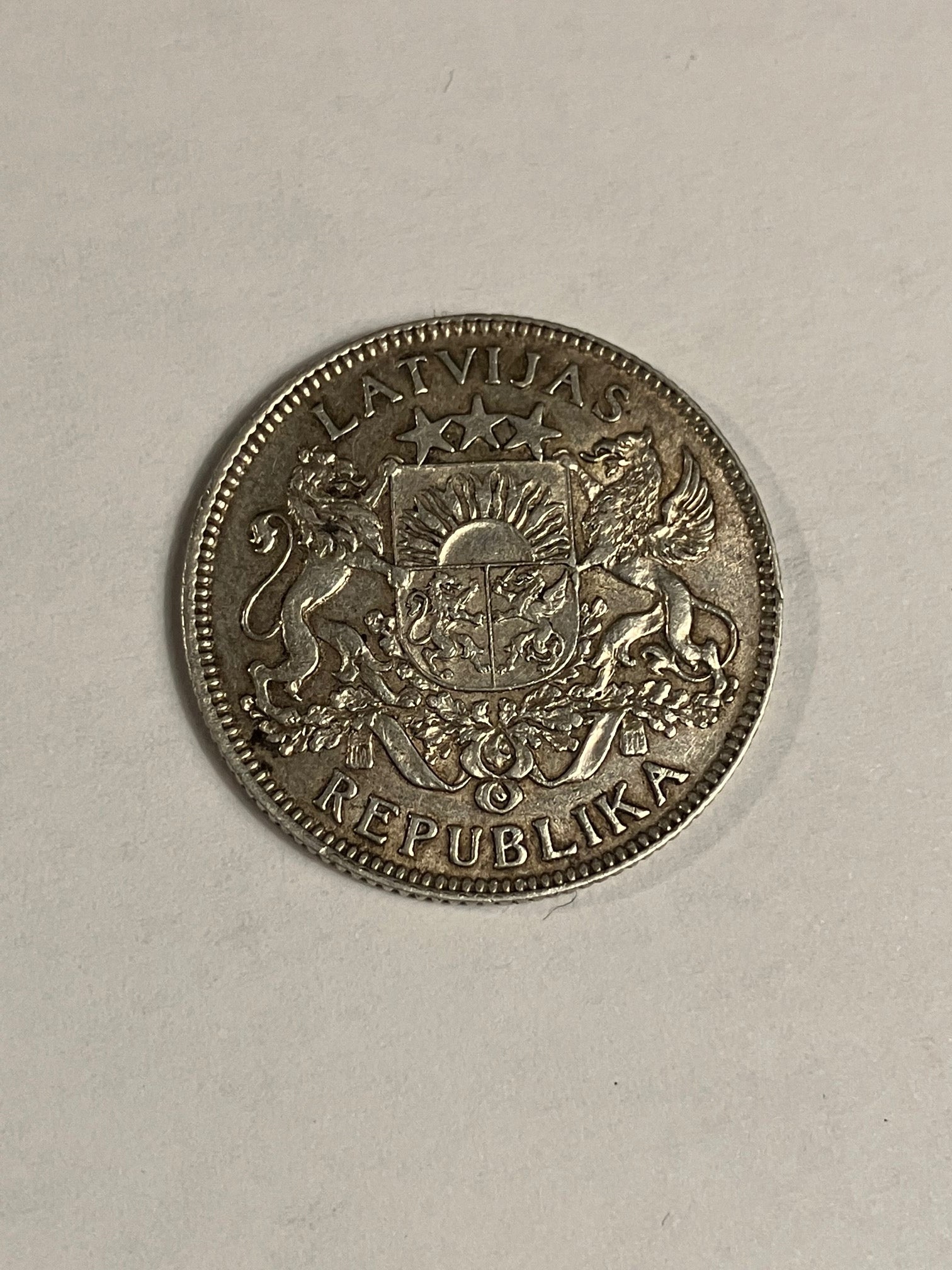 1 Lats 1924 Lithuania