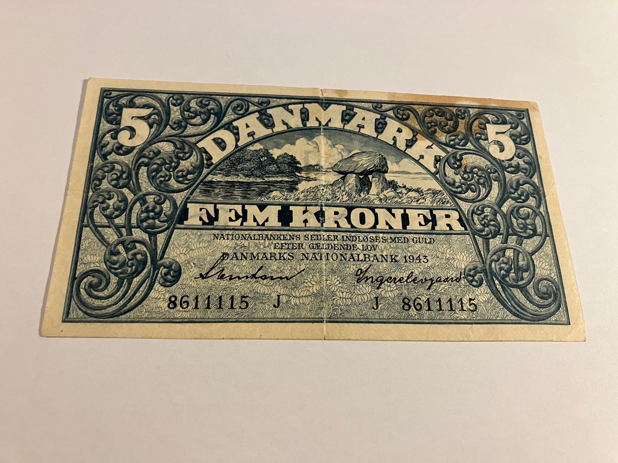5 Kroner 1943
