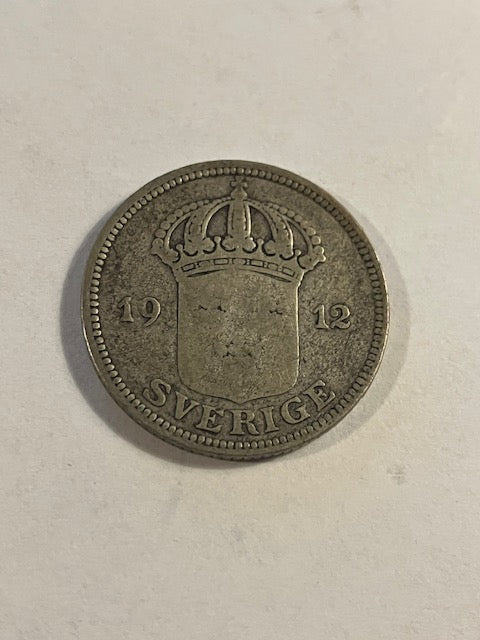 50 øre 1912 Sverige