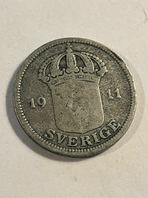 50 øre 1911 Sverige