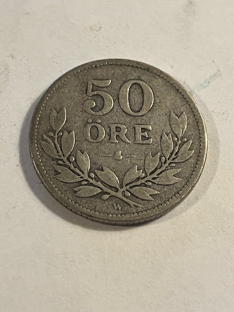 50 øre 1919 Sverige