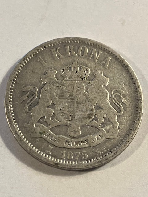 1 Krona 1875 Sverige