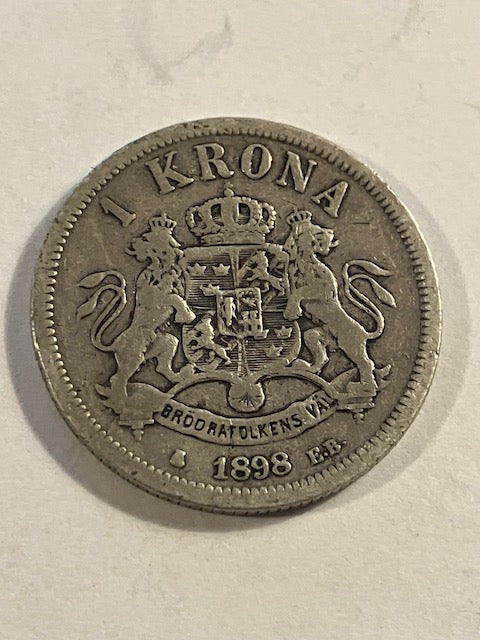 1 Krona 1898 Sverige