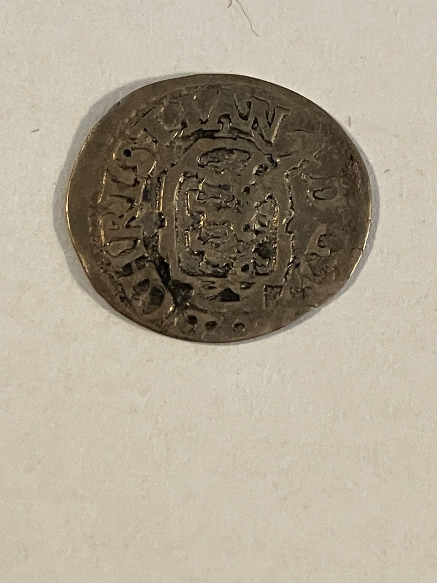 2 Skilling 1632 - Dårlig stand