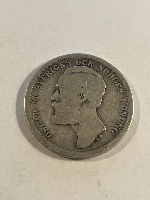 1 Krona 1887 Sverige