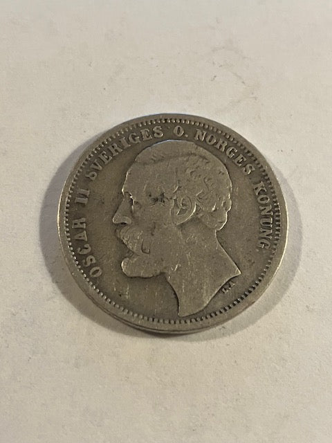 1 Krona 1876 Sverige