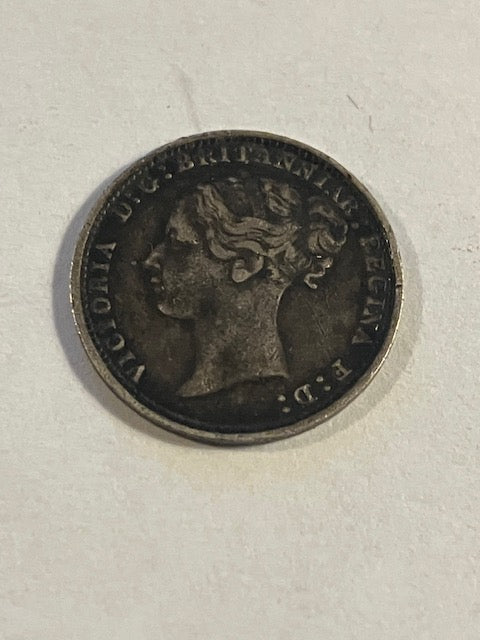 3 Pence 1885 England