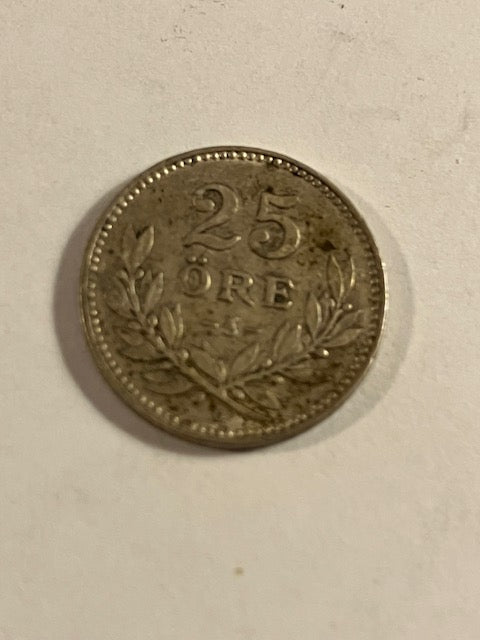 25 øre 1933 Sverige