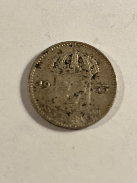 25 øre 1933 Sverige