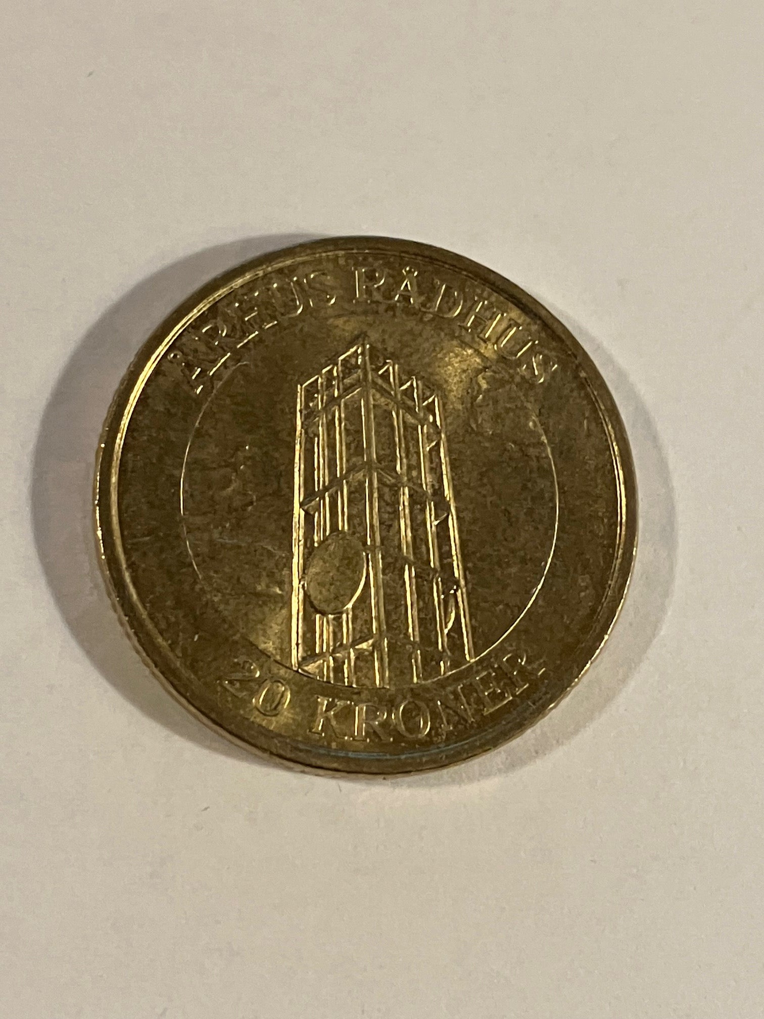 20 Kroner - Århus Rådhus