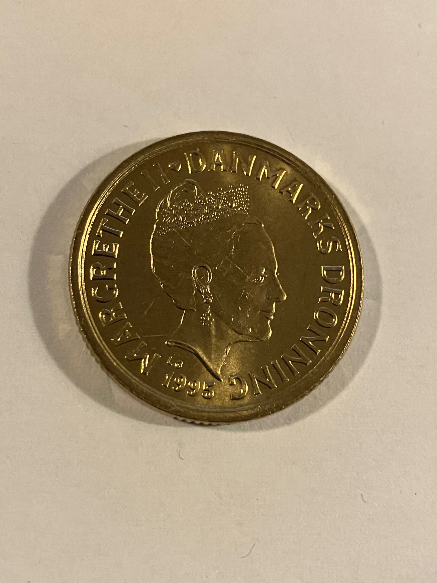 20 kroner - Prins Joachims bryllup med Prinsesse Alexandra 1995