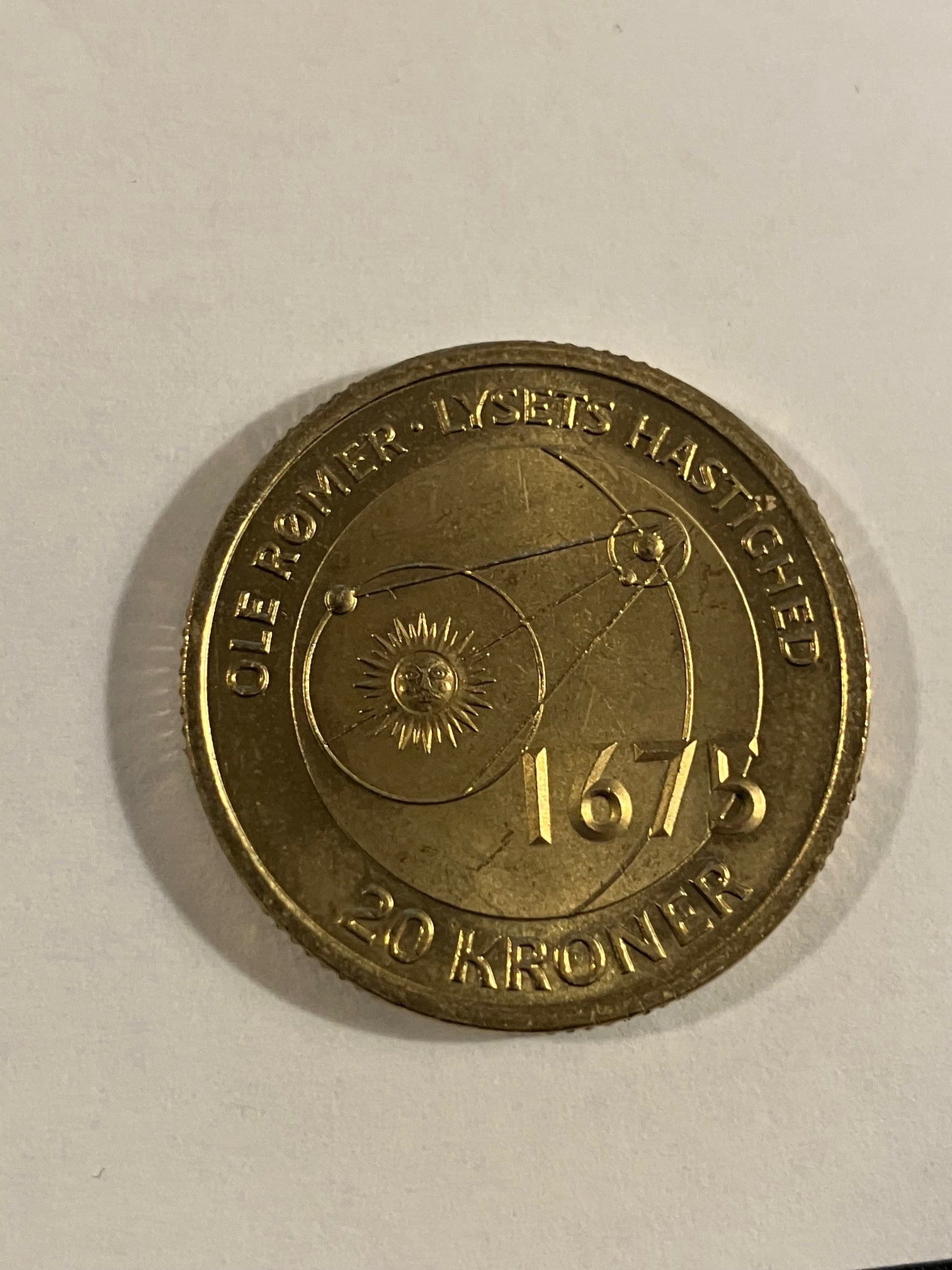 20 kroner - Ole Rømer (1644-1710) 2013