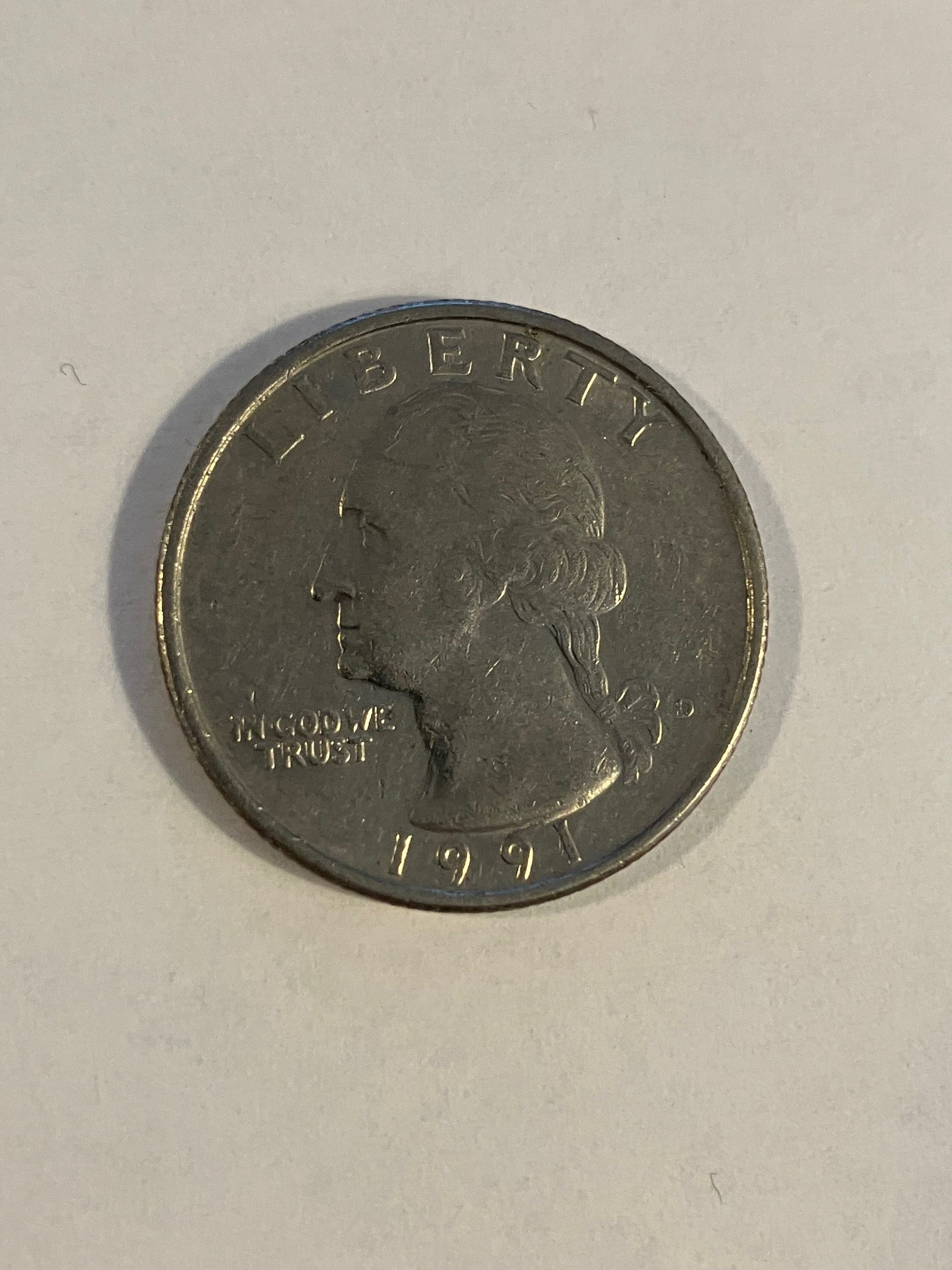 Quarter Dollar USA 1991