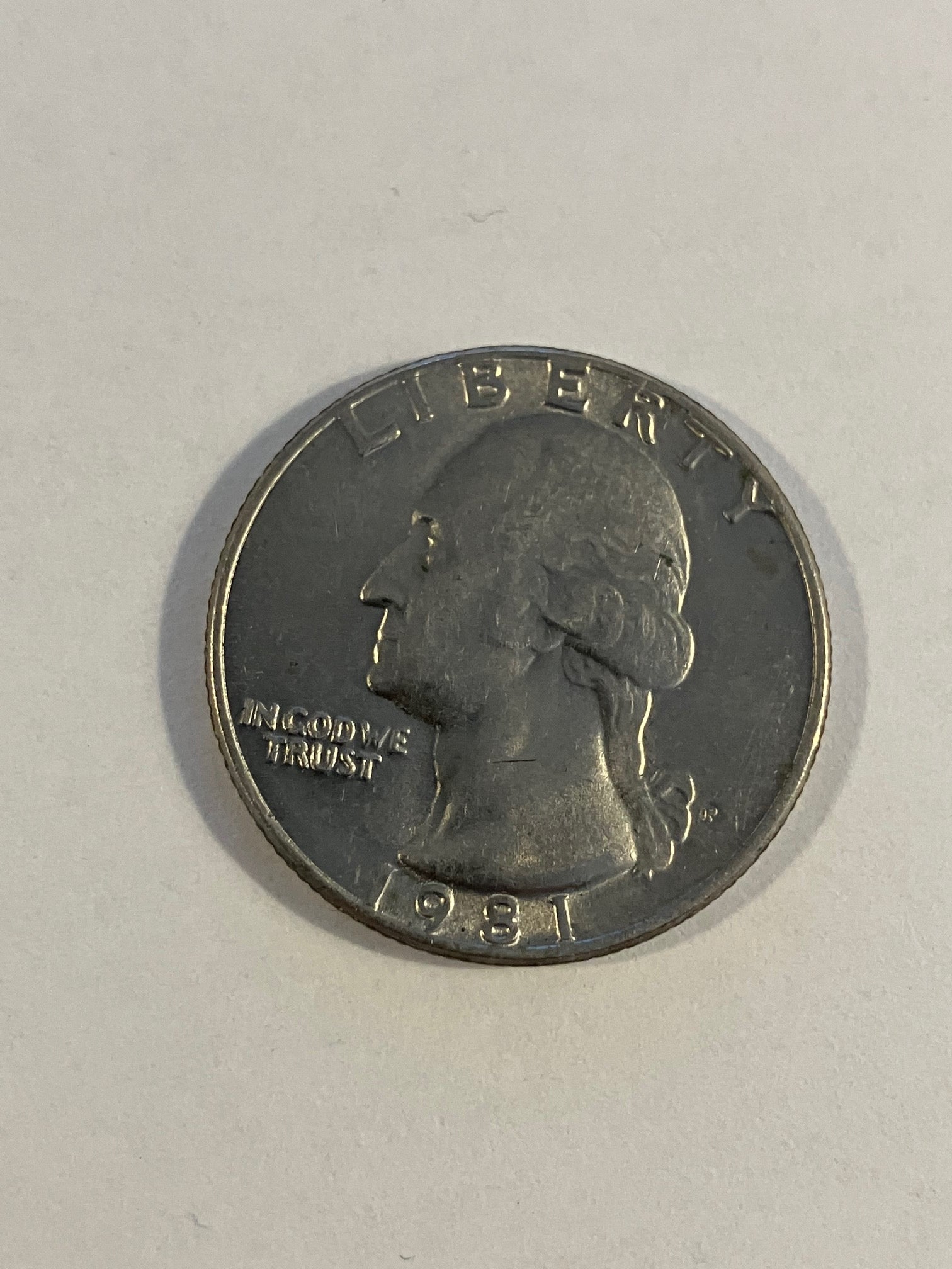 Quarter Dollar USA 1981