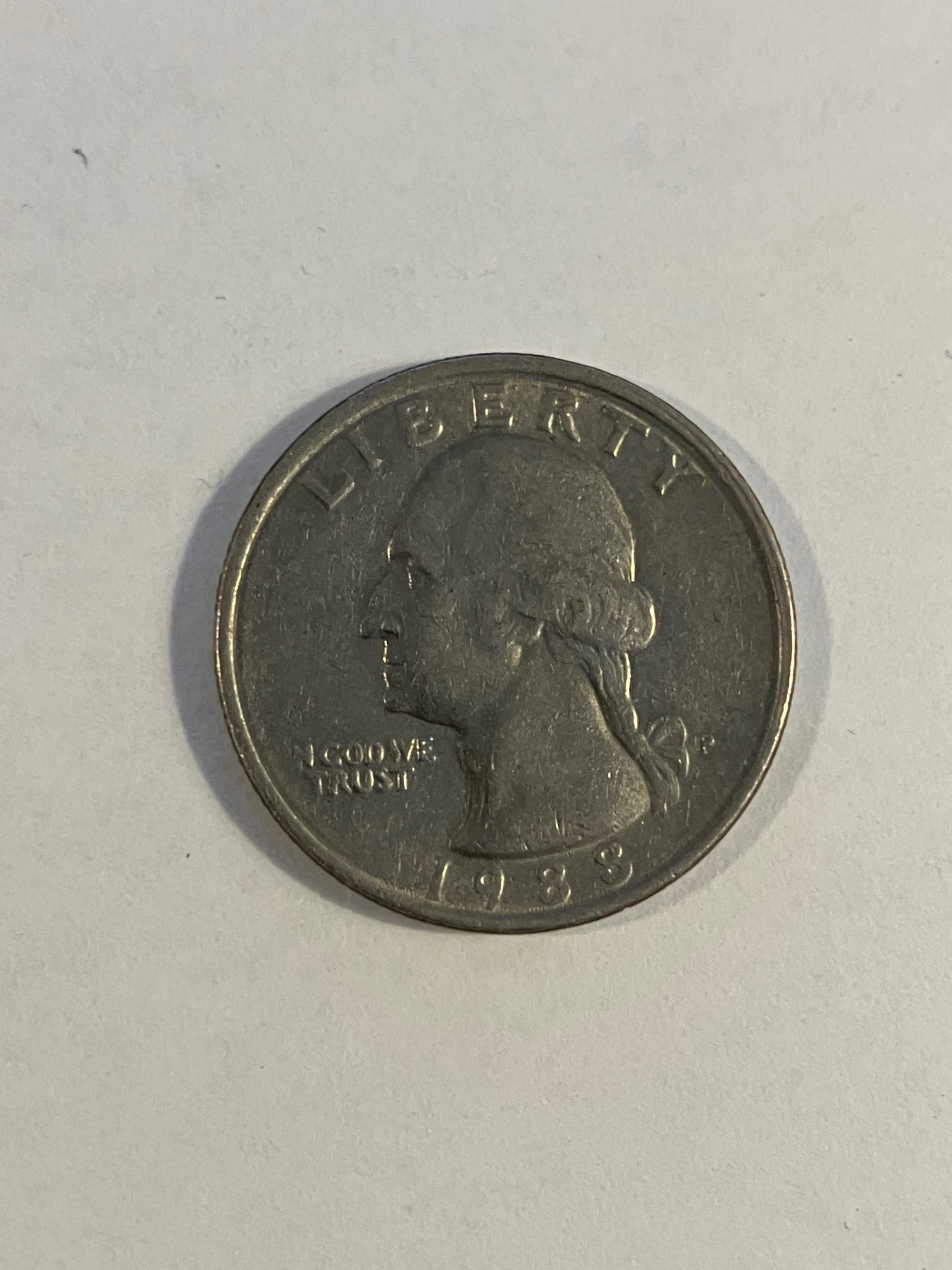 Quarter Dollar USA 1988