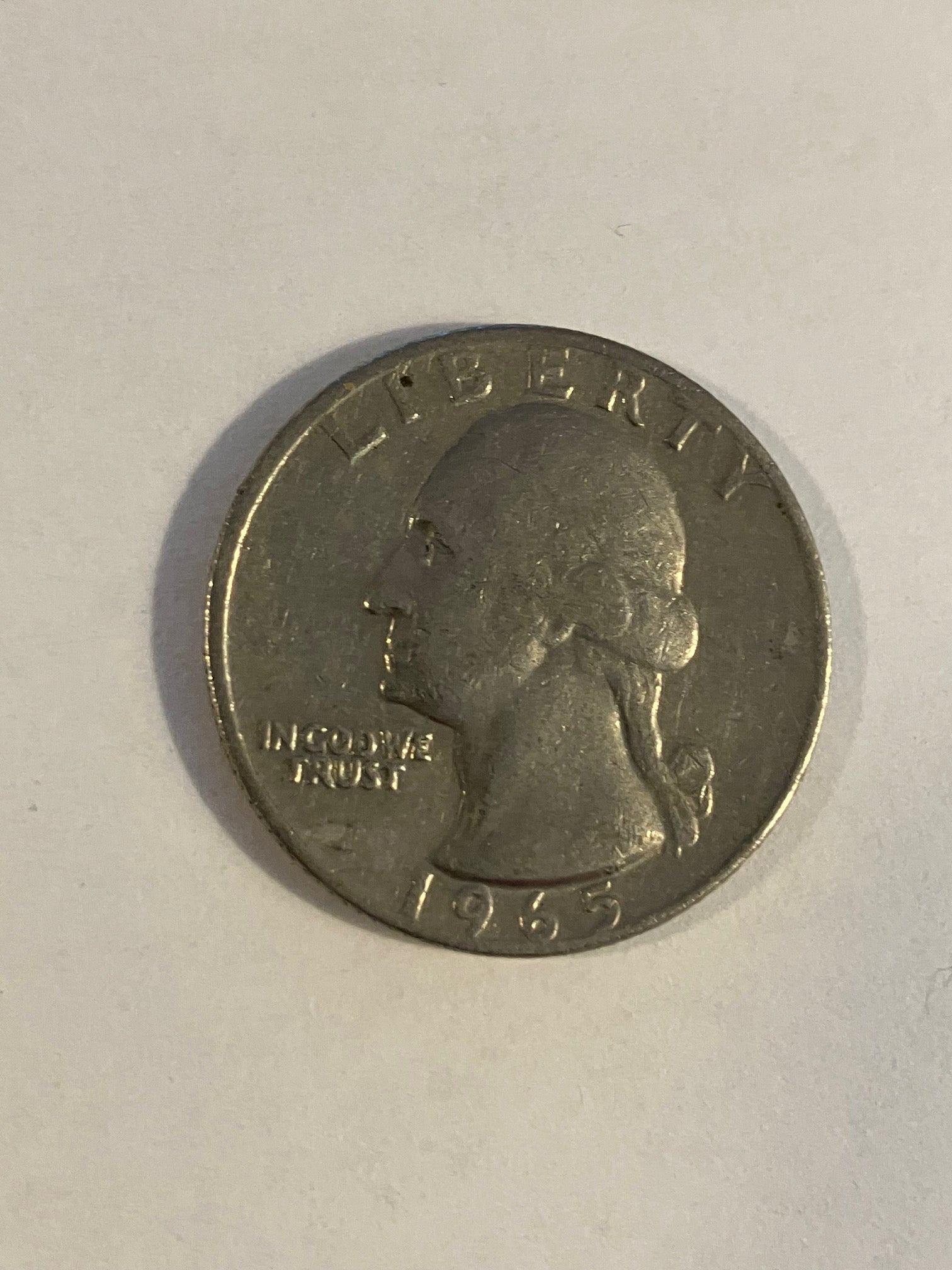 Quarter Dollar USA 1965