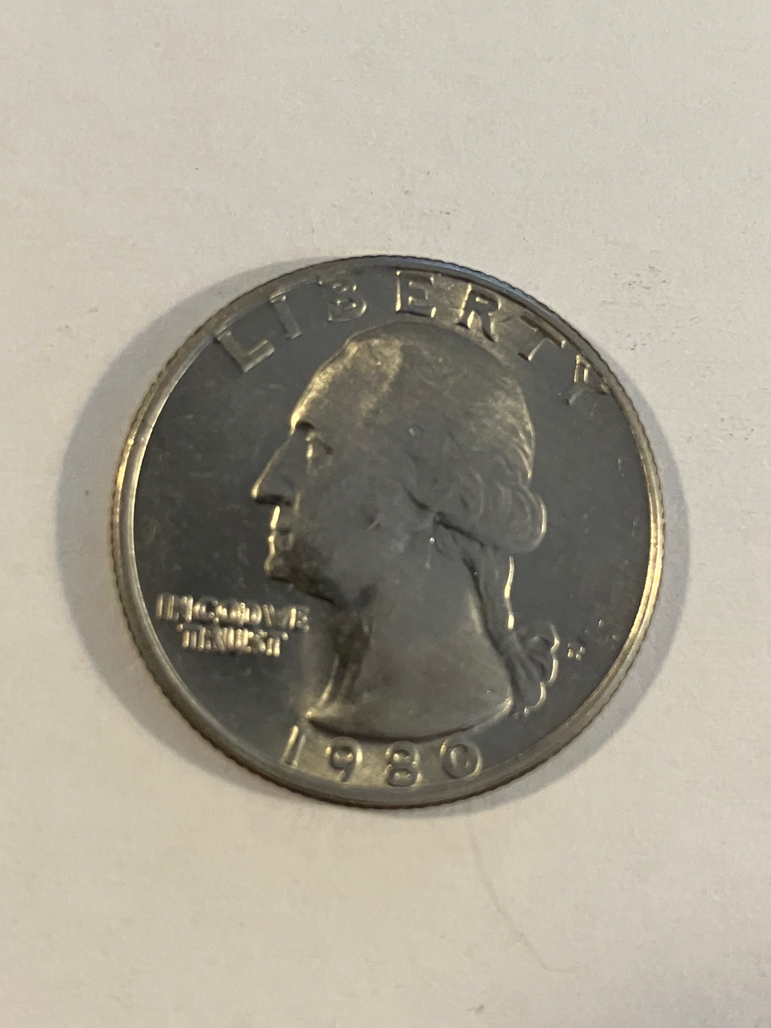 Quarter Dollar USA 1980