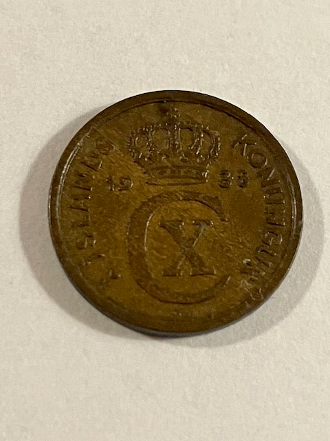 1 Eyrir 1938 Iceland