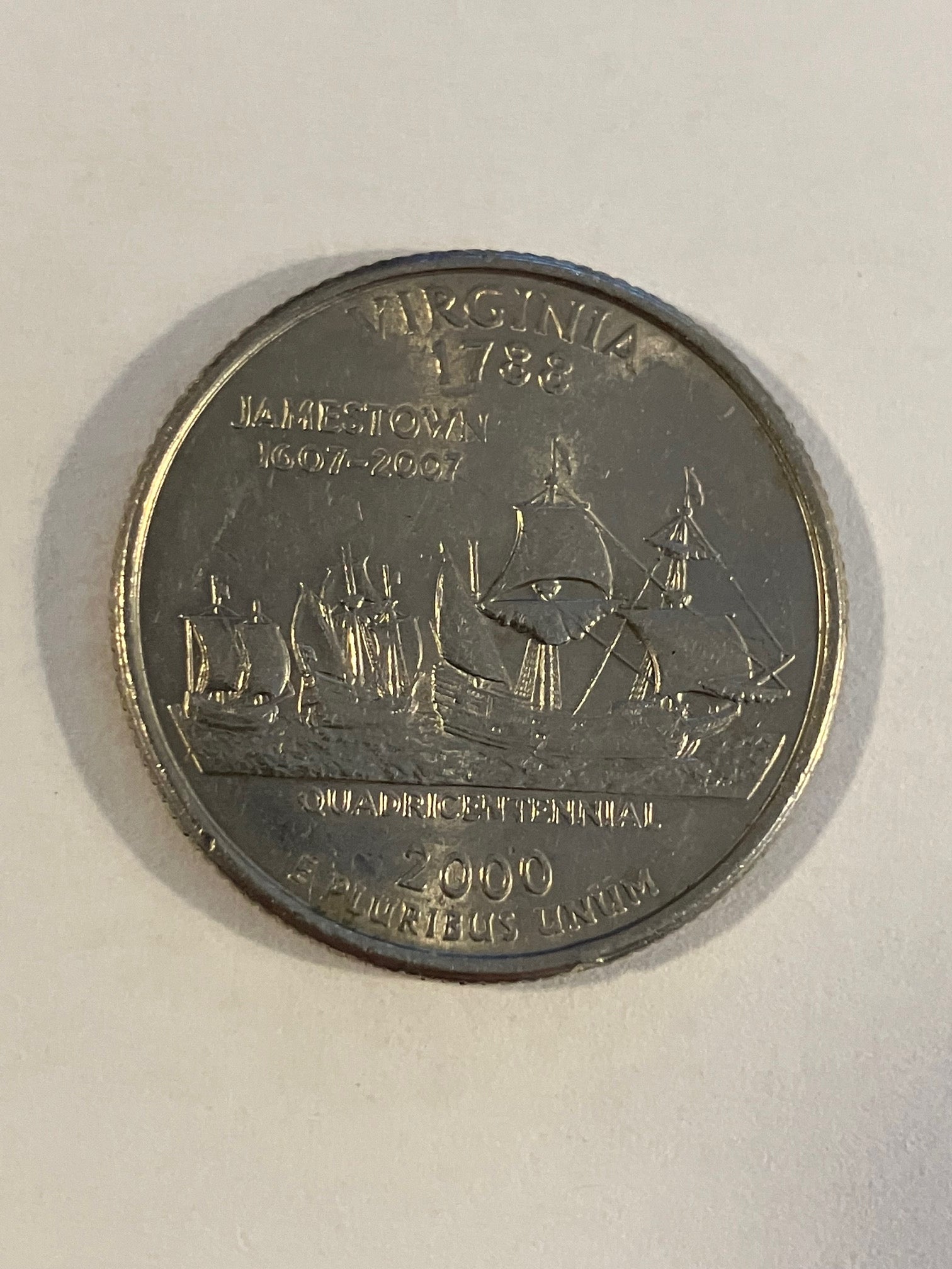 Quarter Dollar Massachusetts 2000