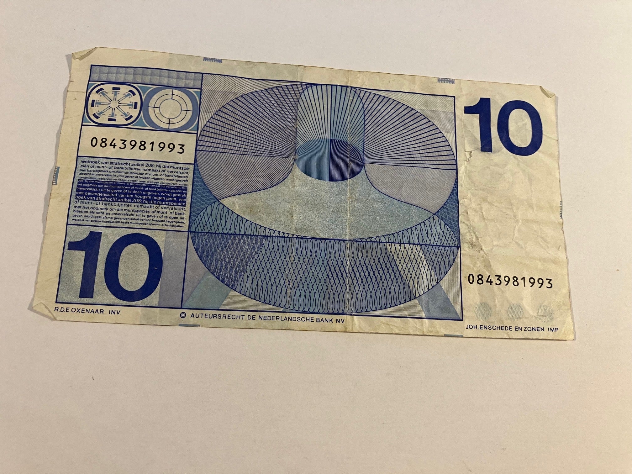 Tien Gulden Netherlands