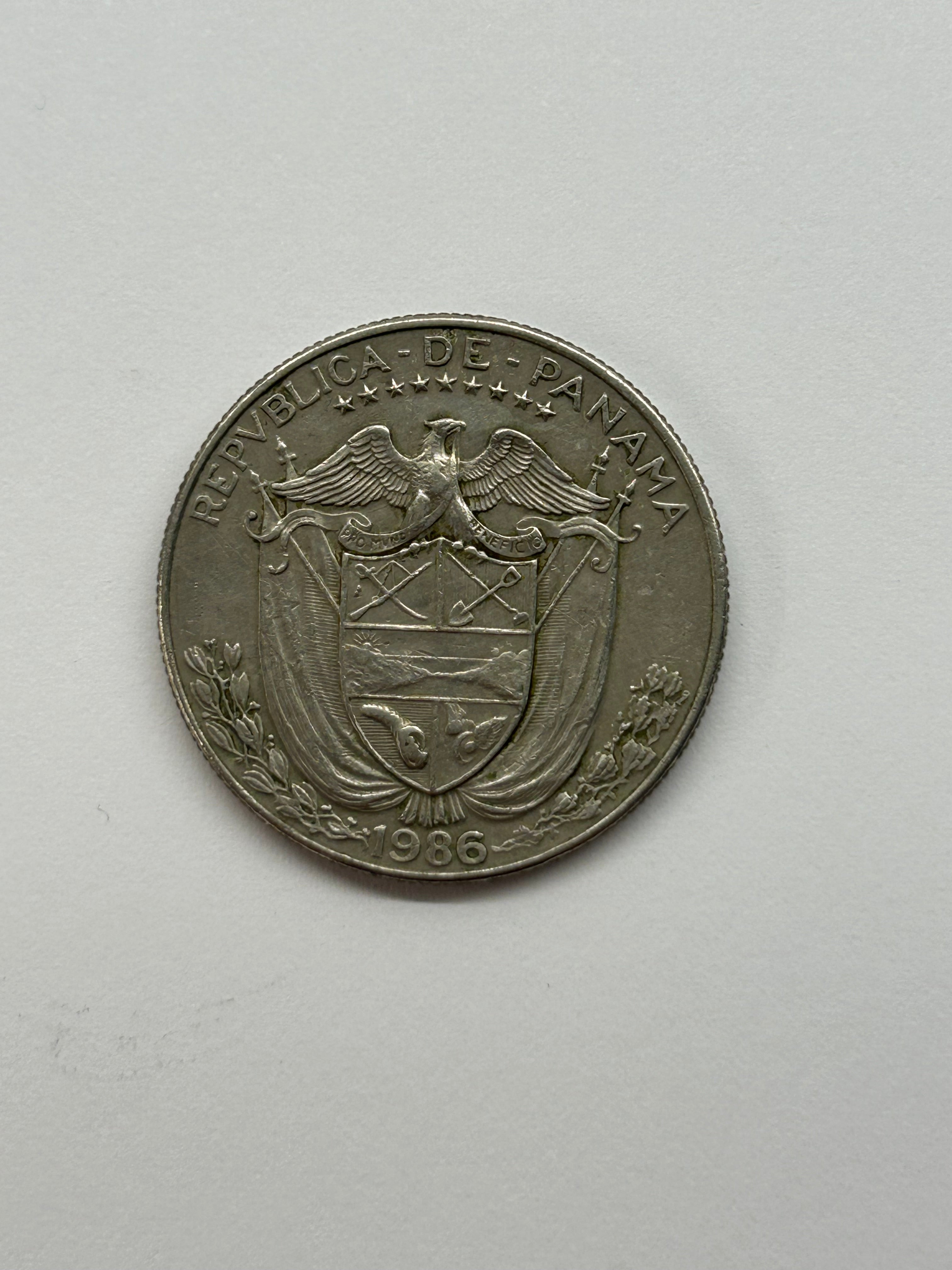 1/2 Balboa Panama 1986