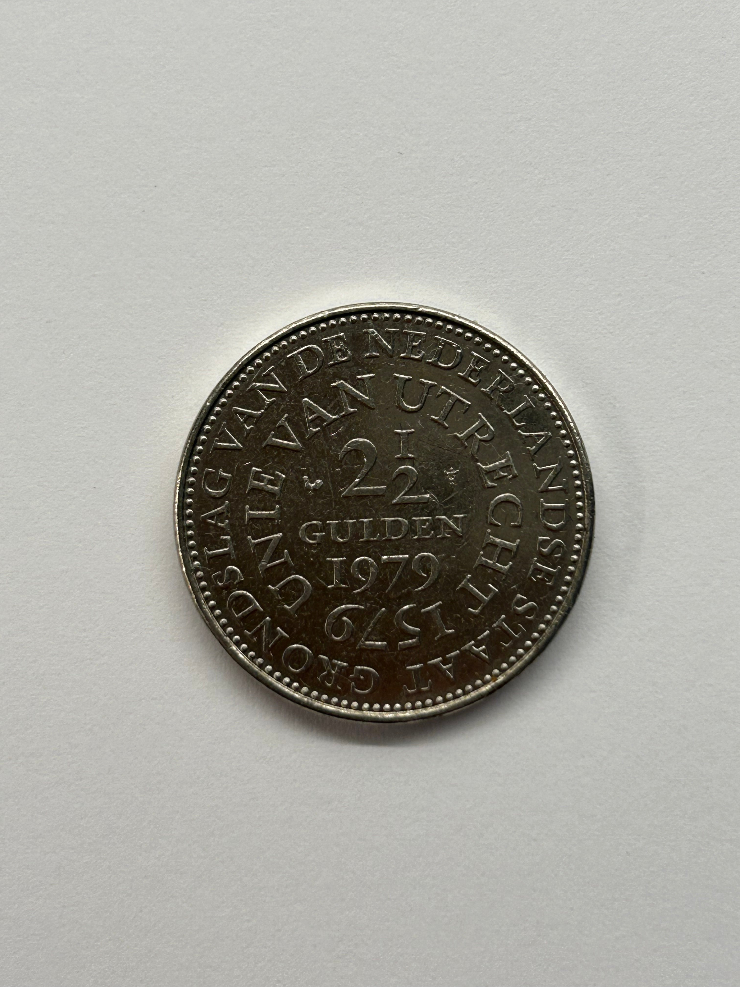 2 1/2 Gulden Netherlands 1979