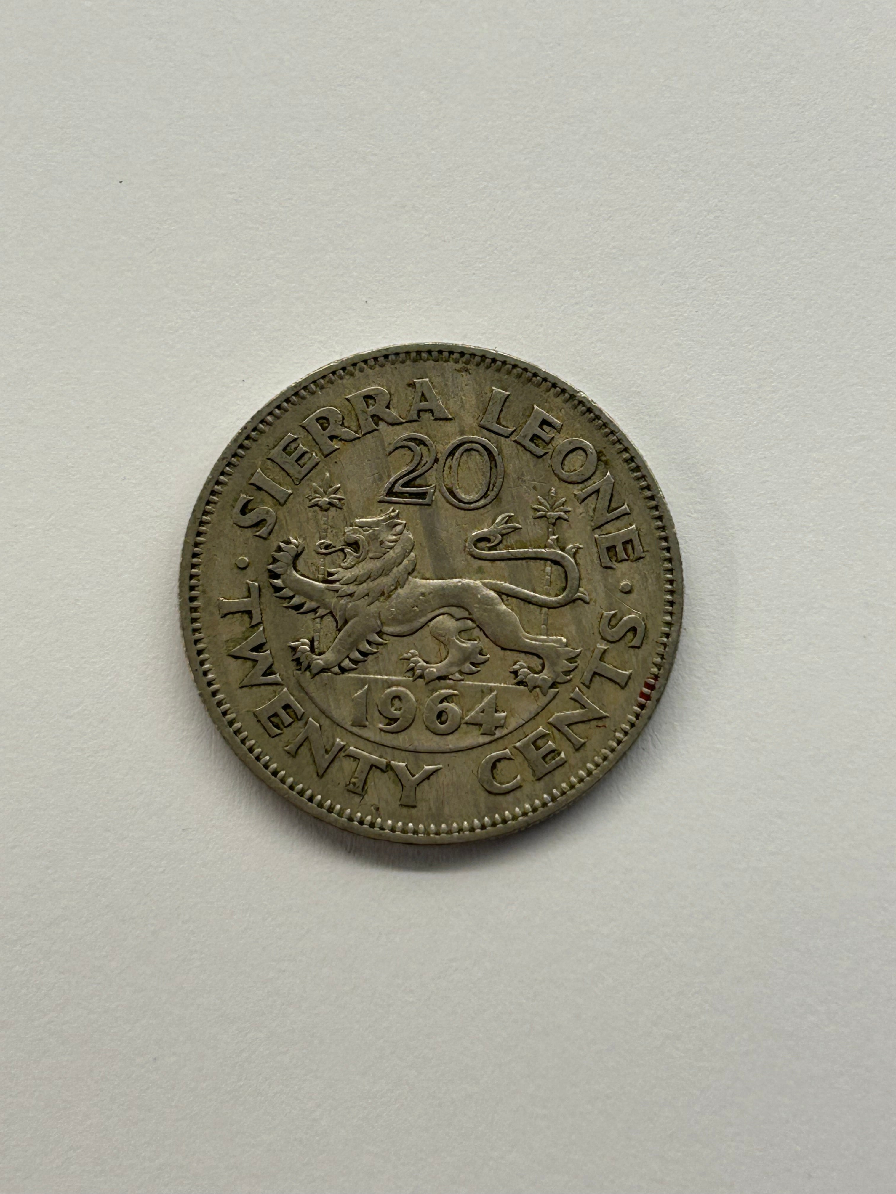20 Cents Sierra Leone 1964