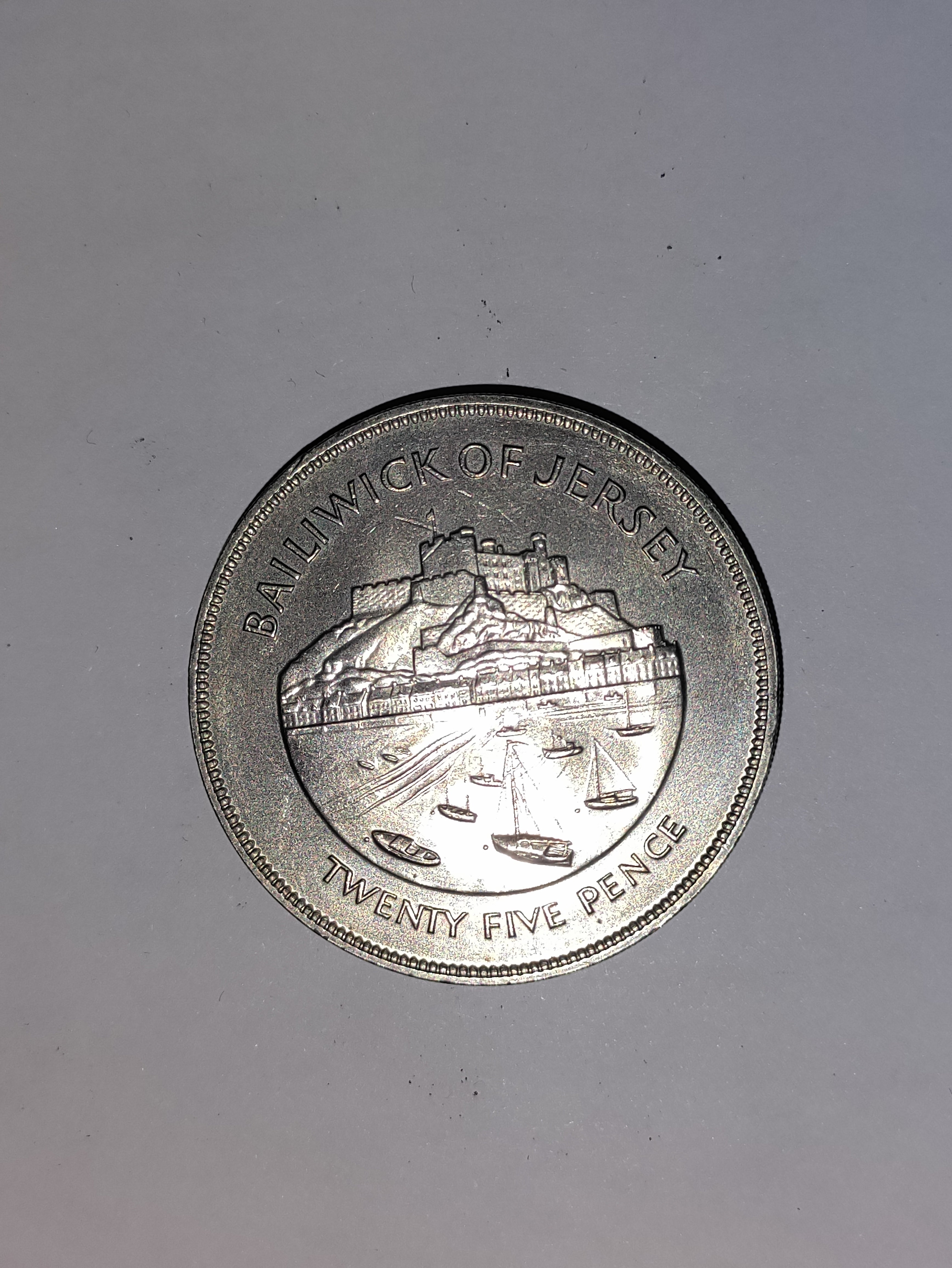 25 Pence Jersey 1977