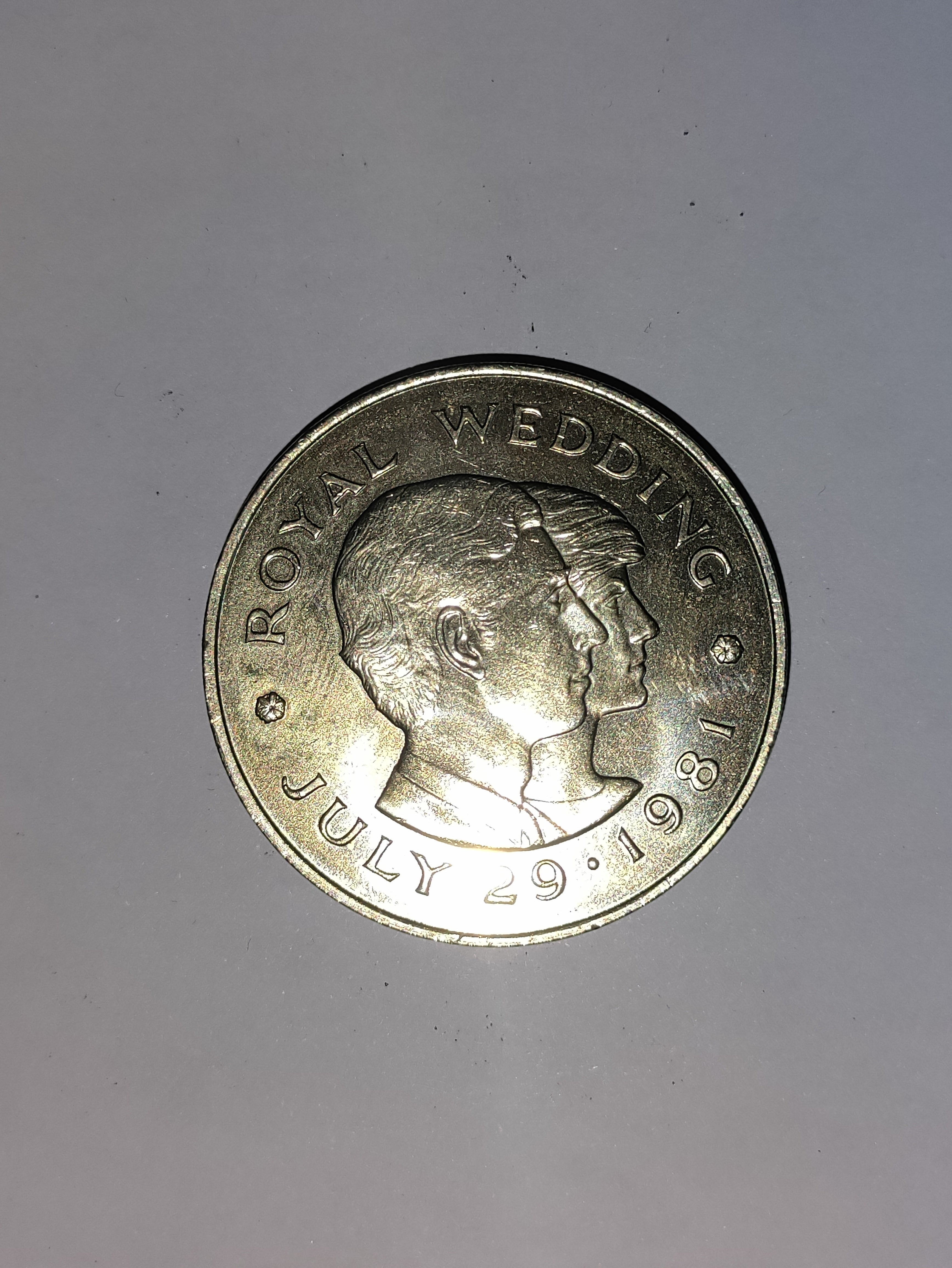 Two Pounds Jersey 1981 Royal Wedding