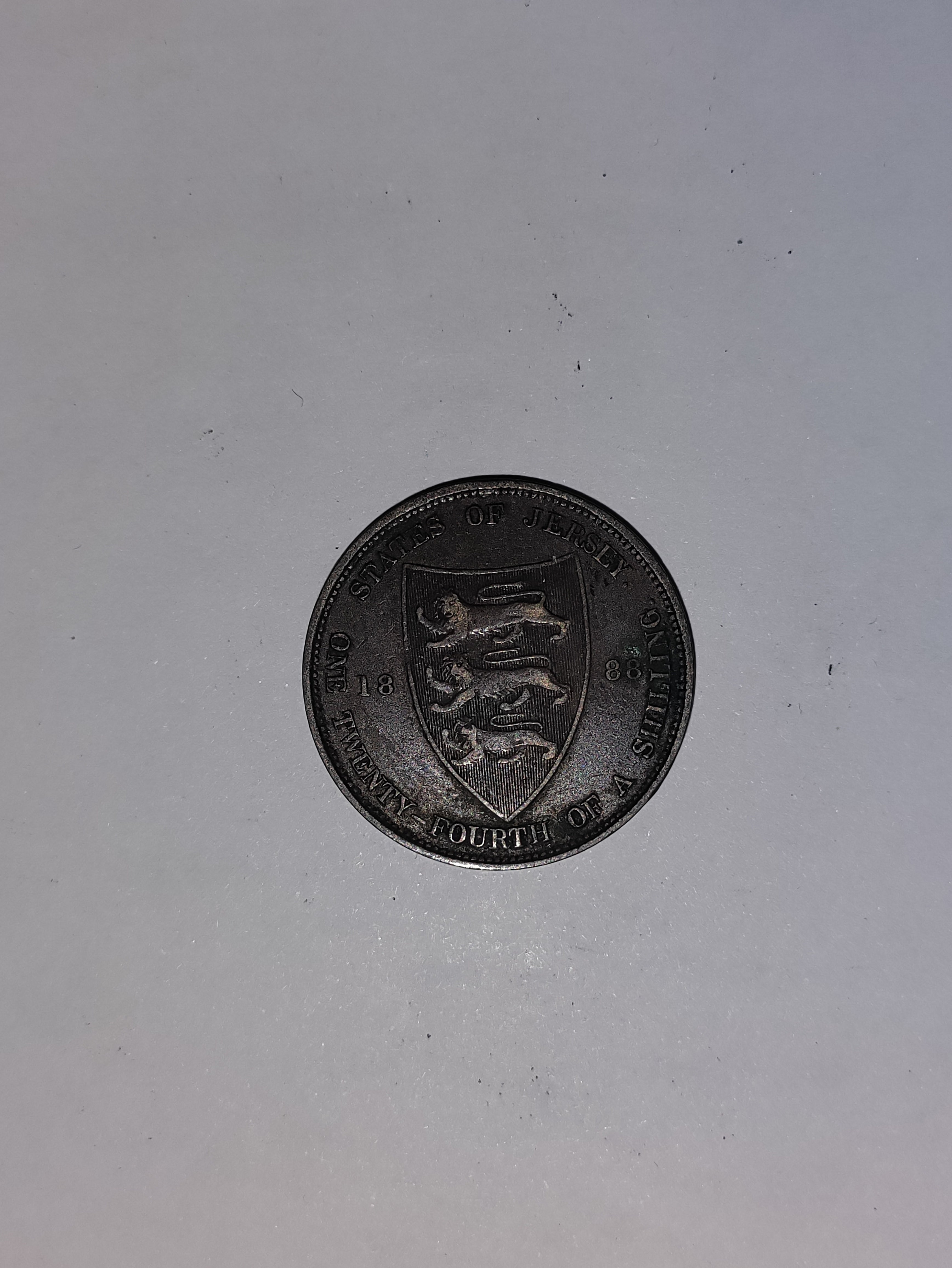 1/24 Shilling Jersey 1888