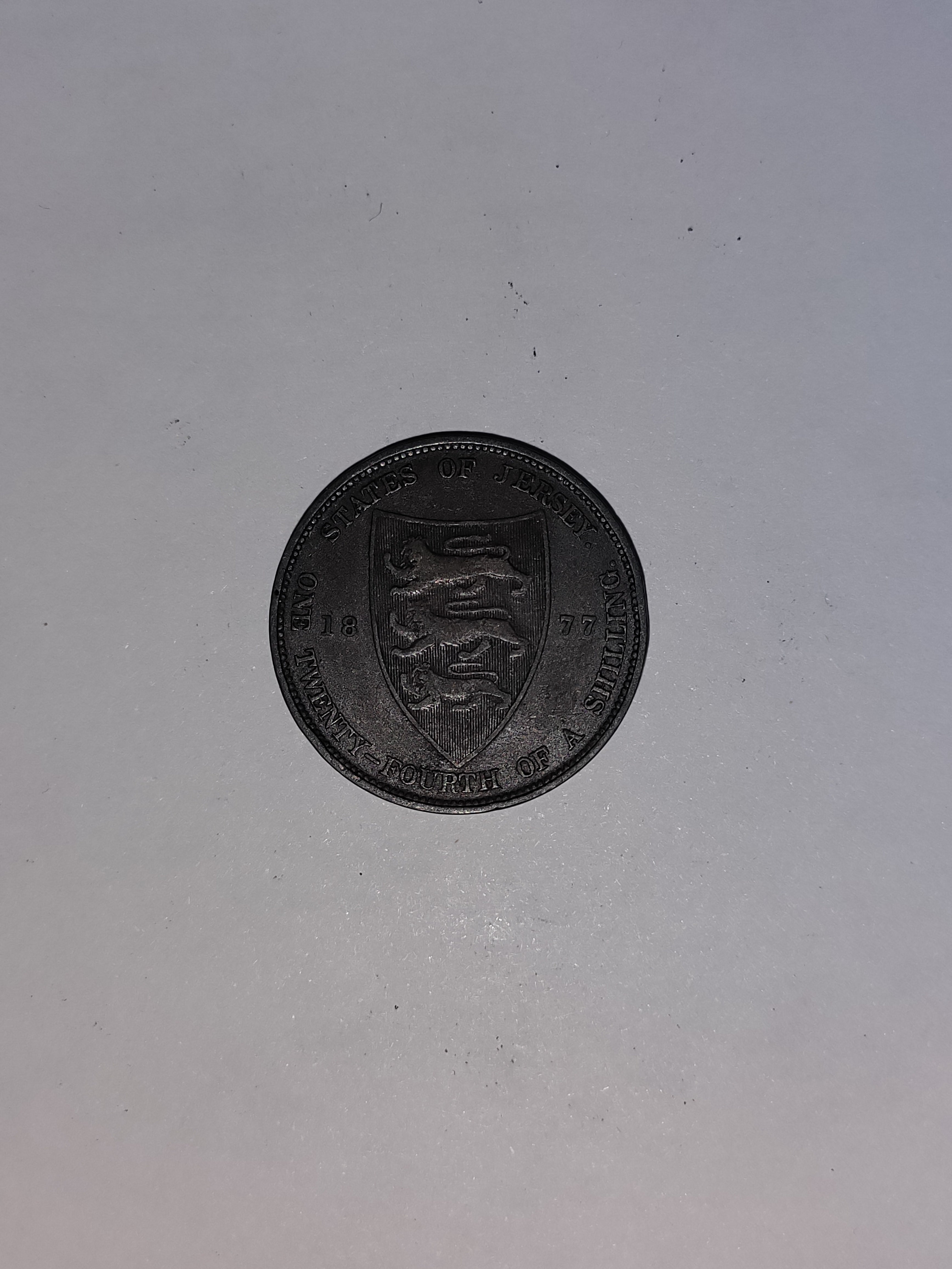 1/24 Shilling Jersey 1877