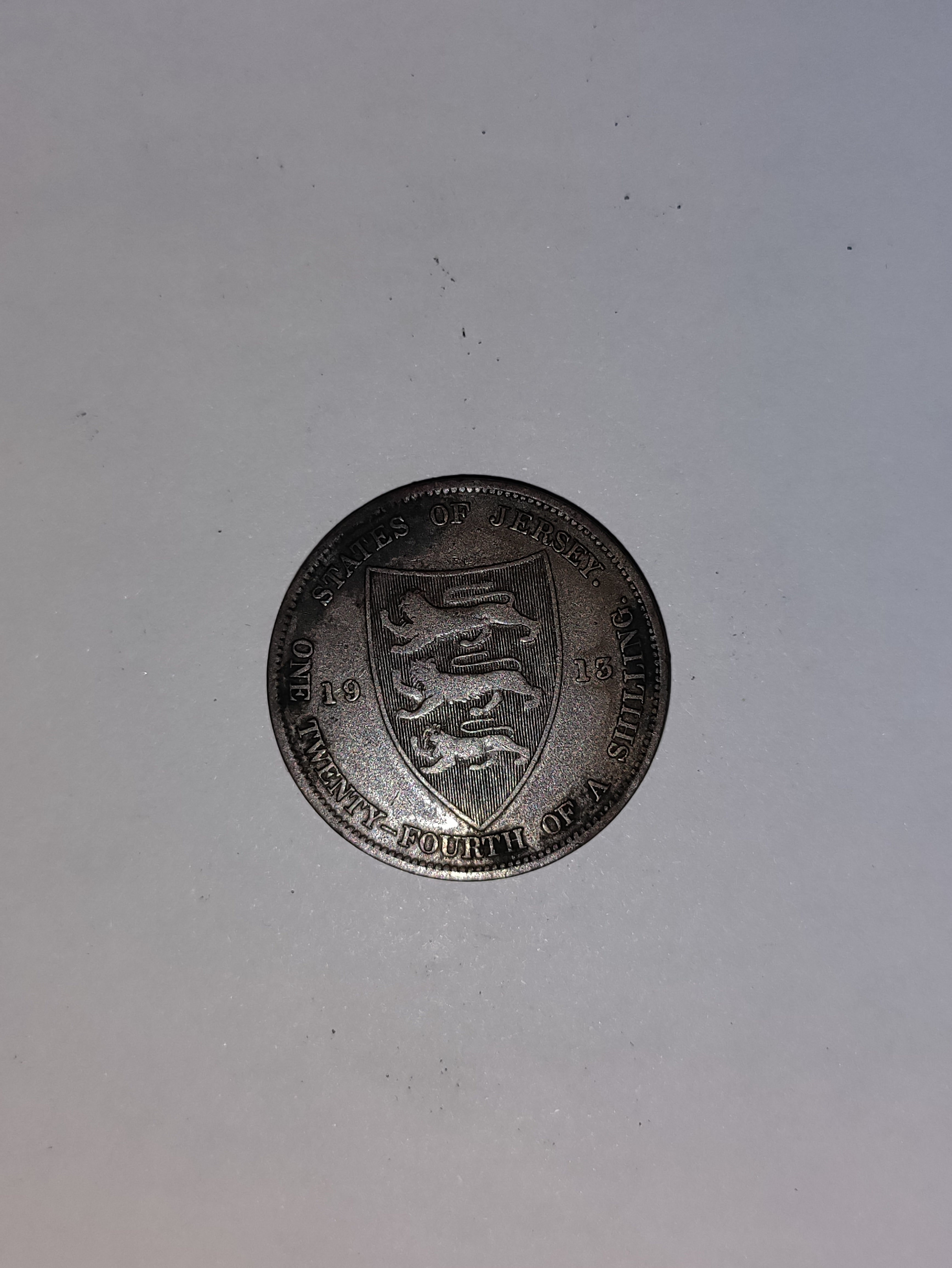 1/24 Shilling Jersey 1913