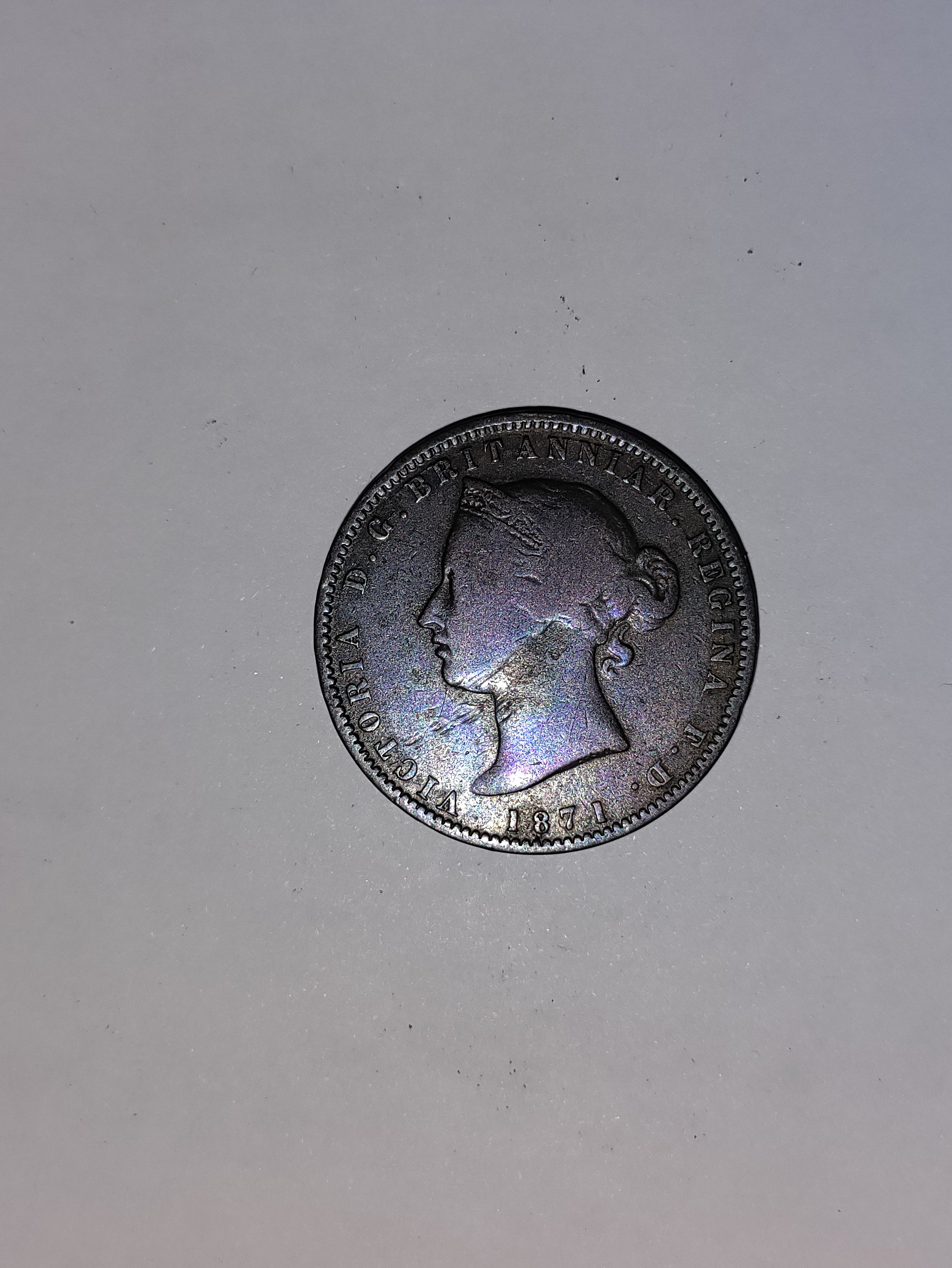 1/13 Of A Shilling Jersey 1871