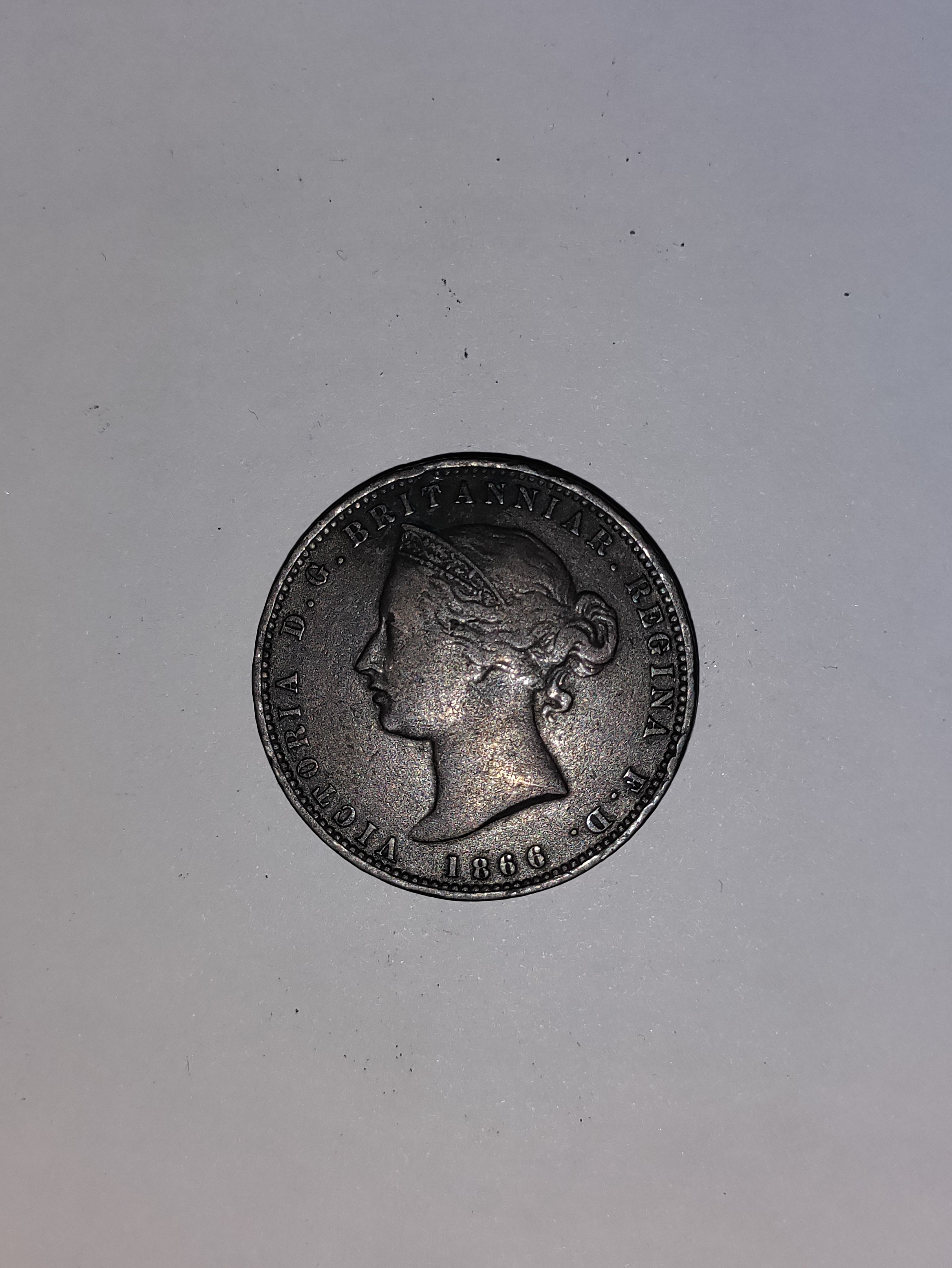 1/13 Of A Shilling Jersey 1866