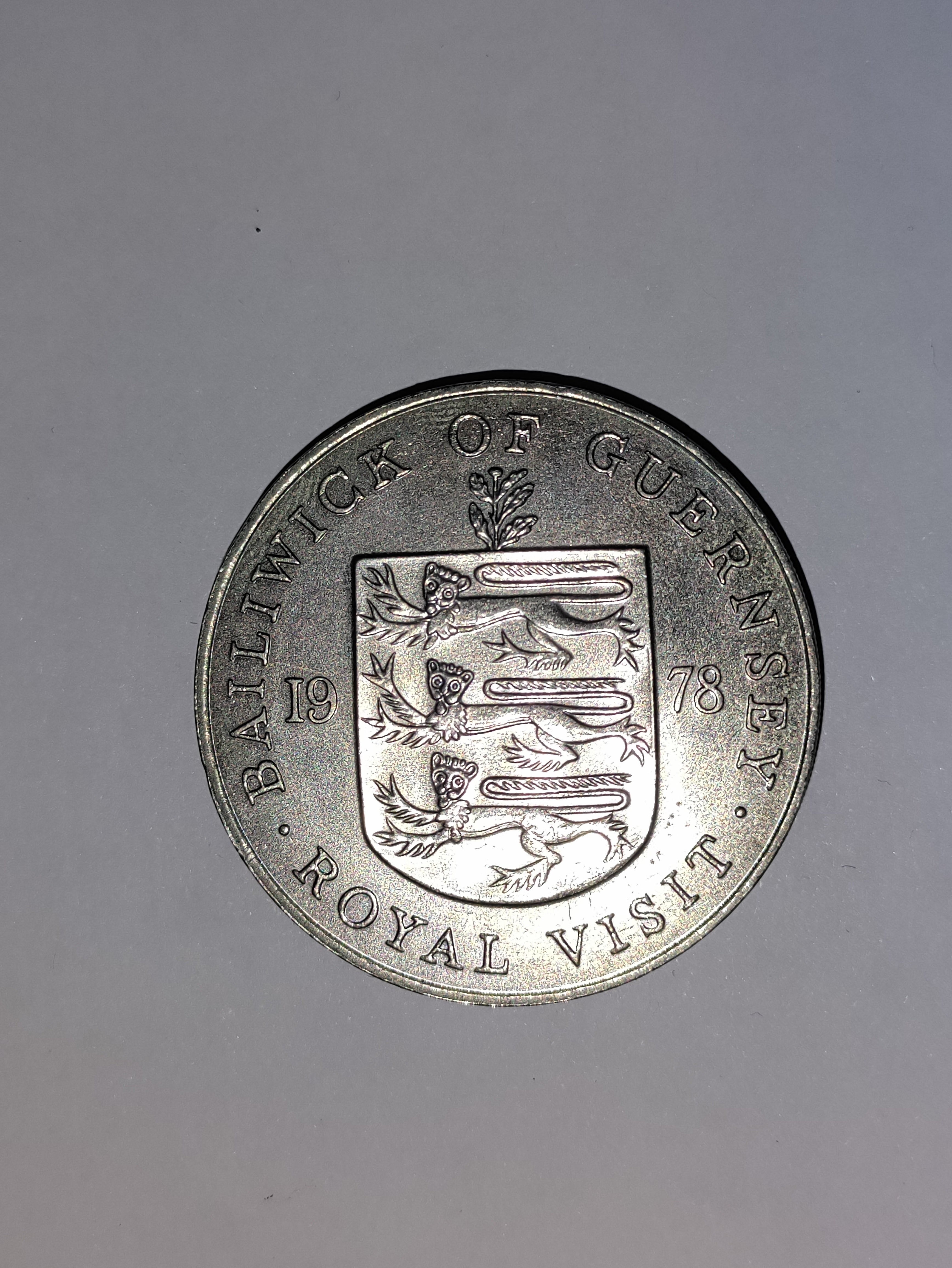 25 Pence Guernsey 1978