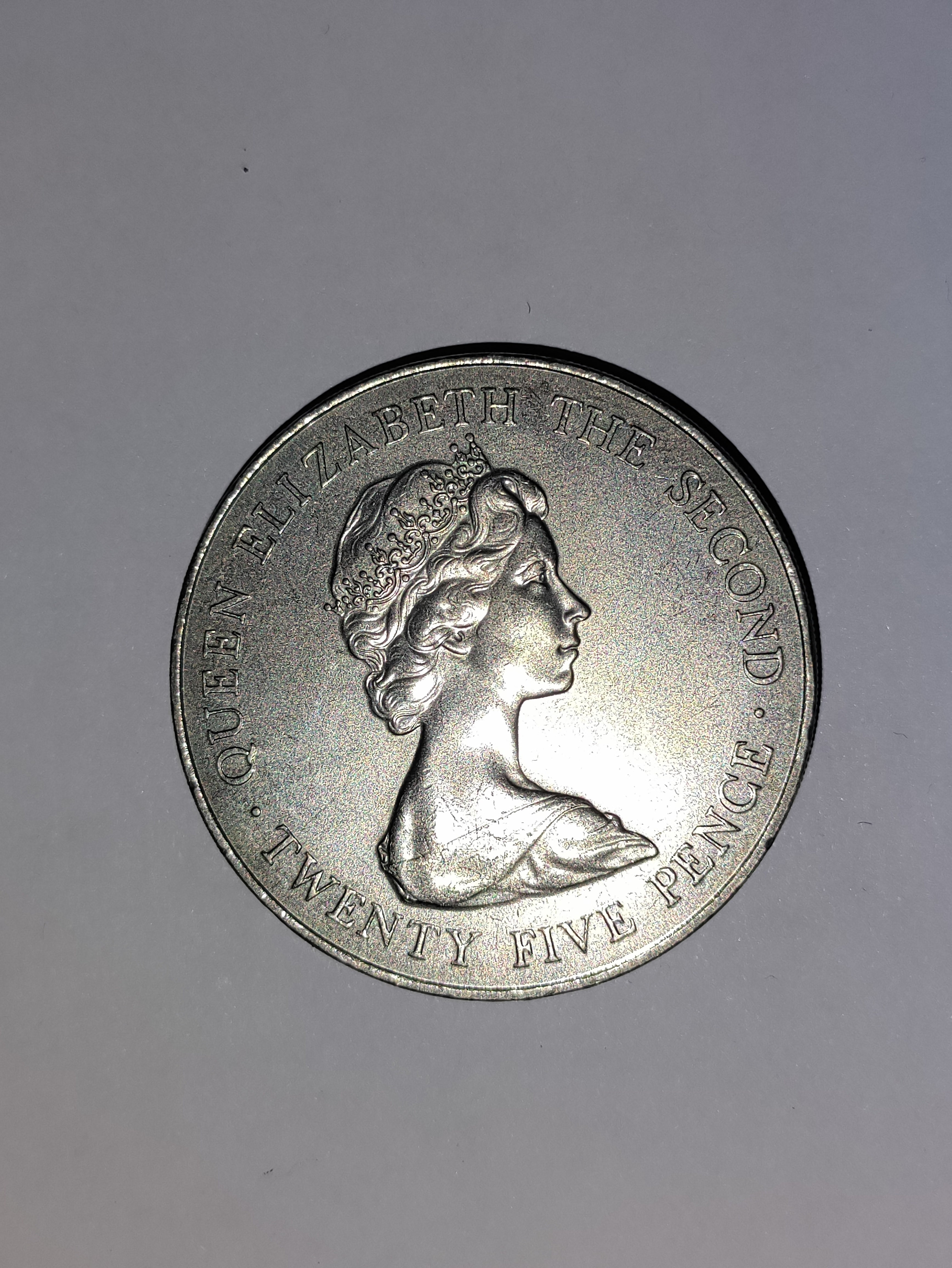 25 Pence Guernsey 1978