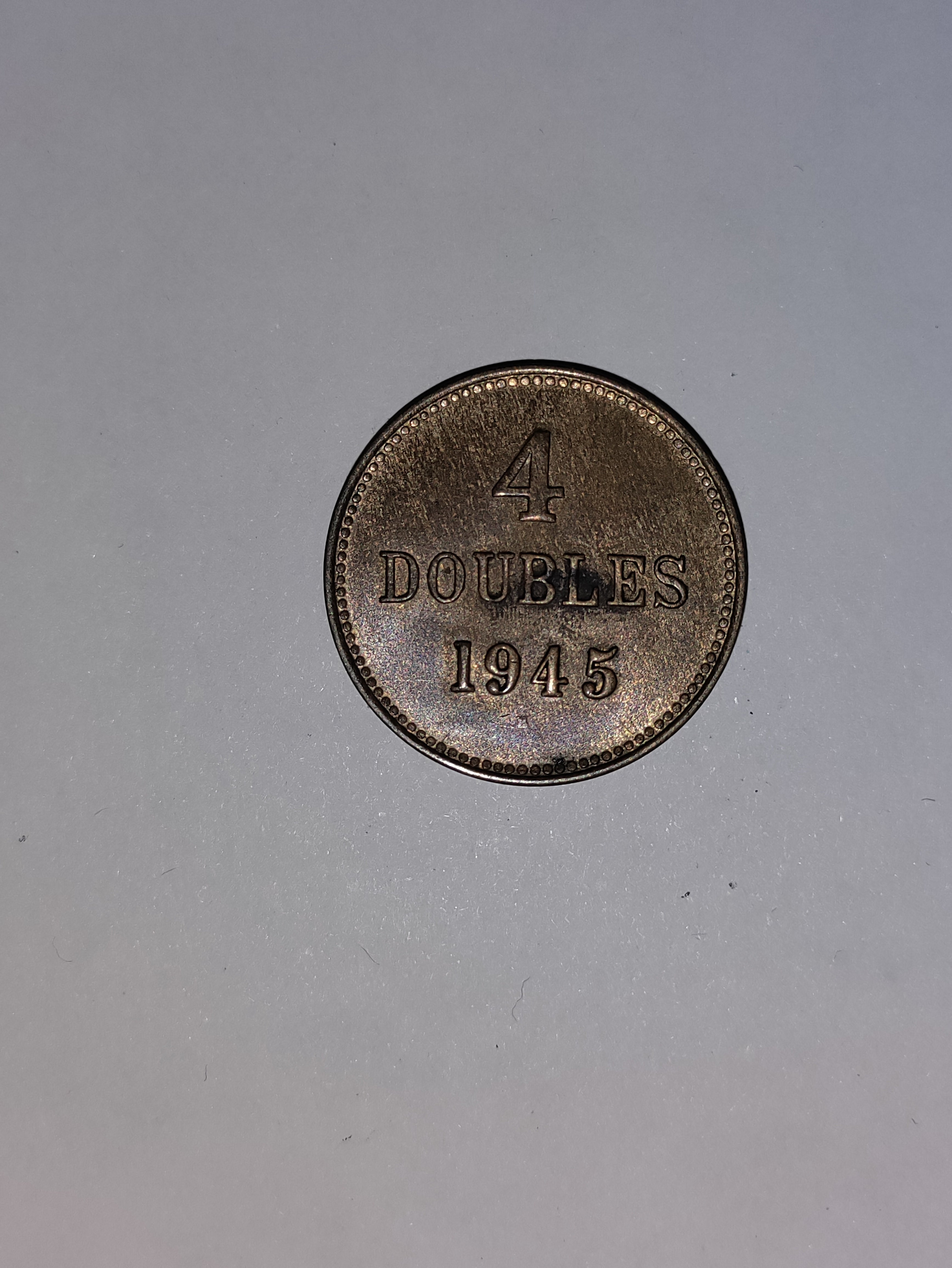 4 Doubles Guernsey 1945