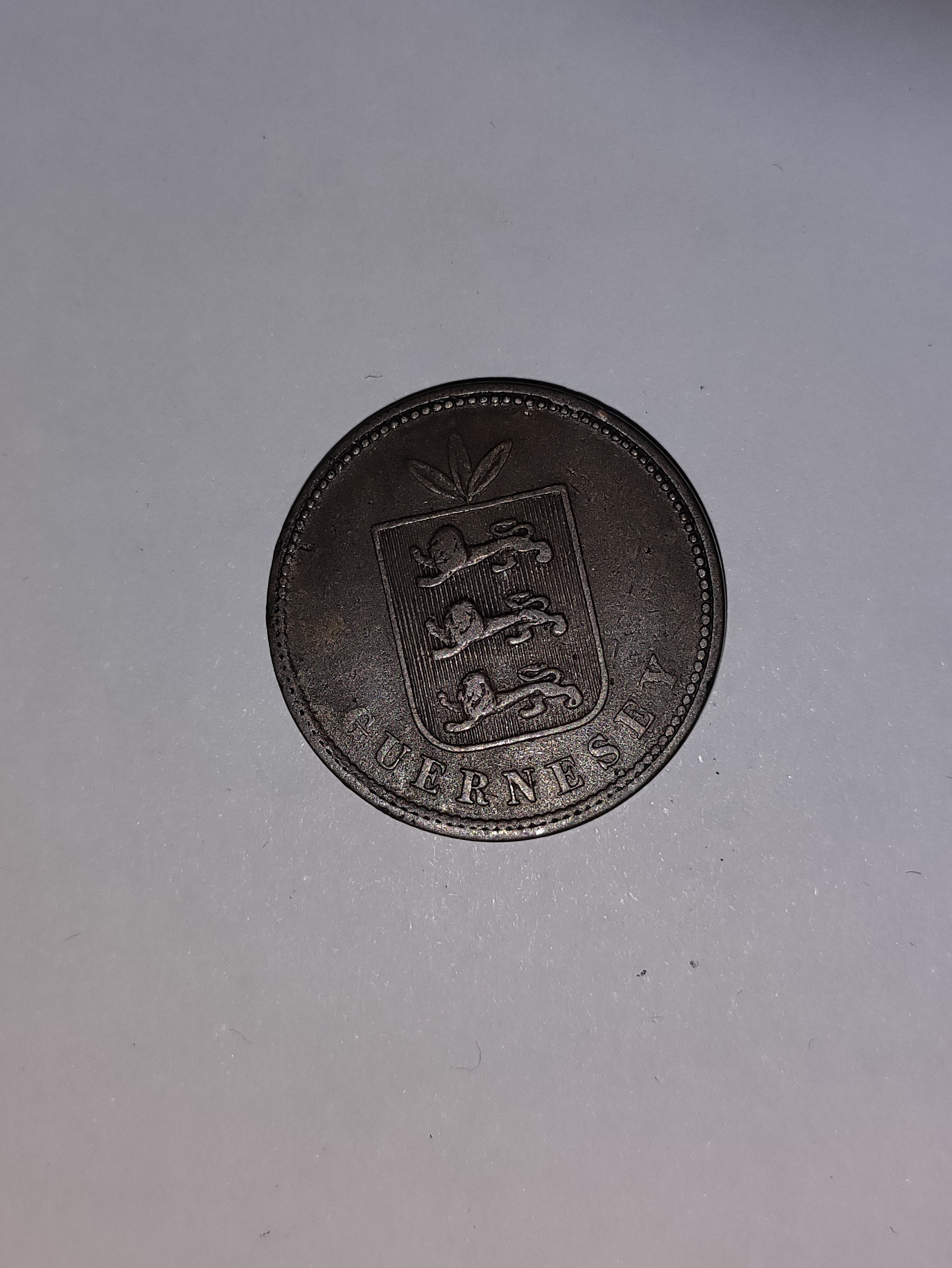 4 Doubles 1864 Guernsey