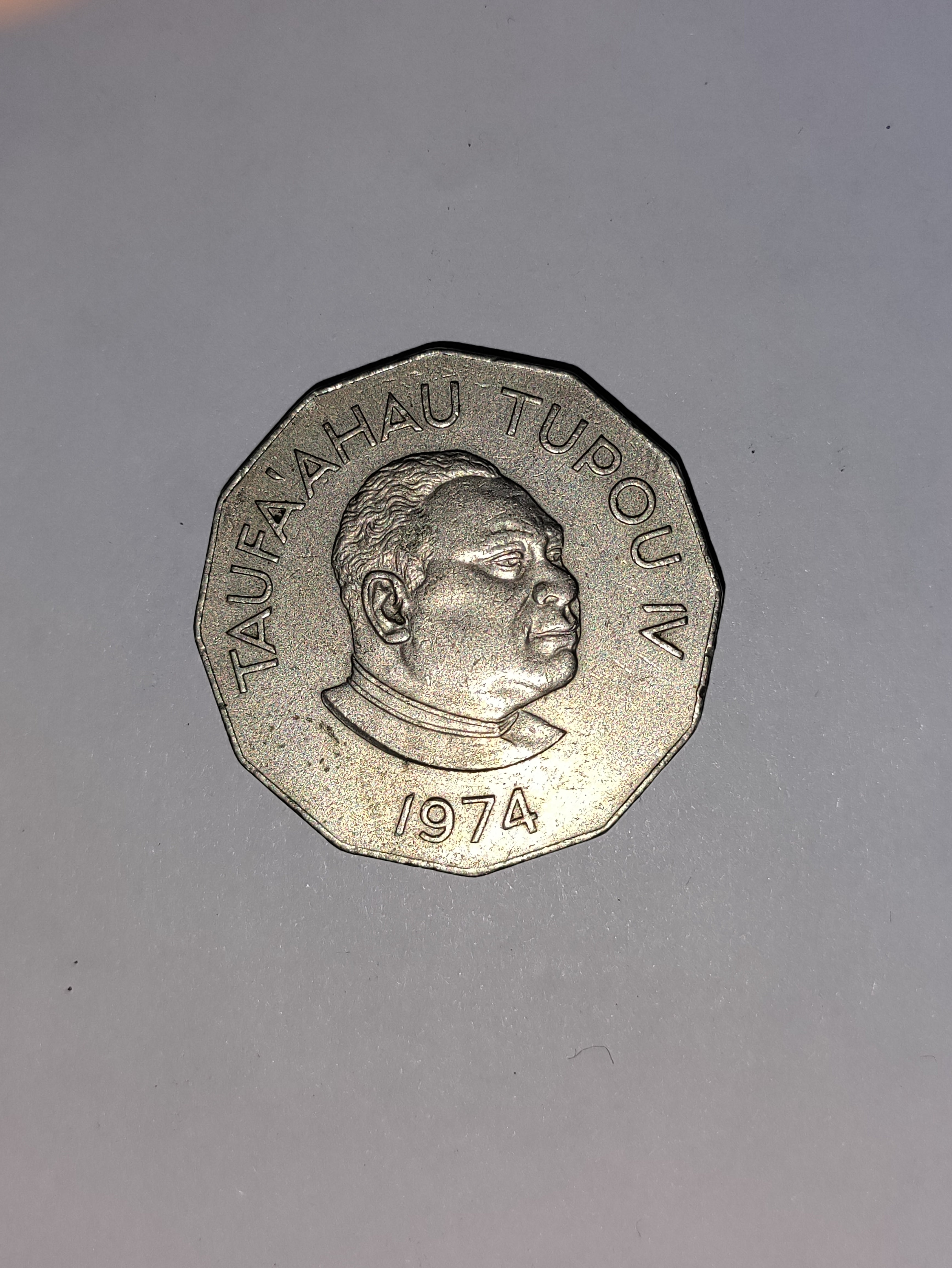 50 Seniti Tonga 1974