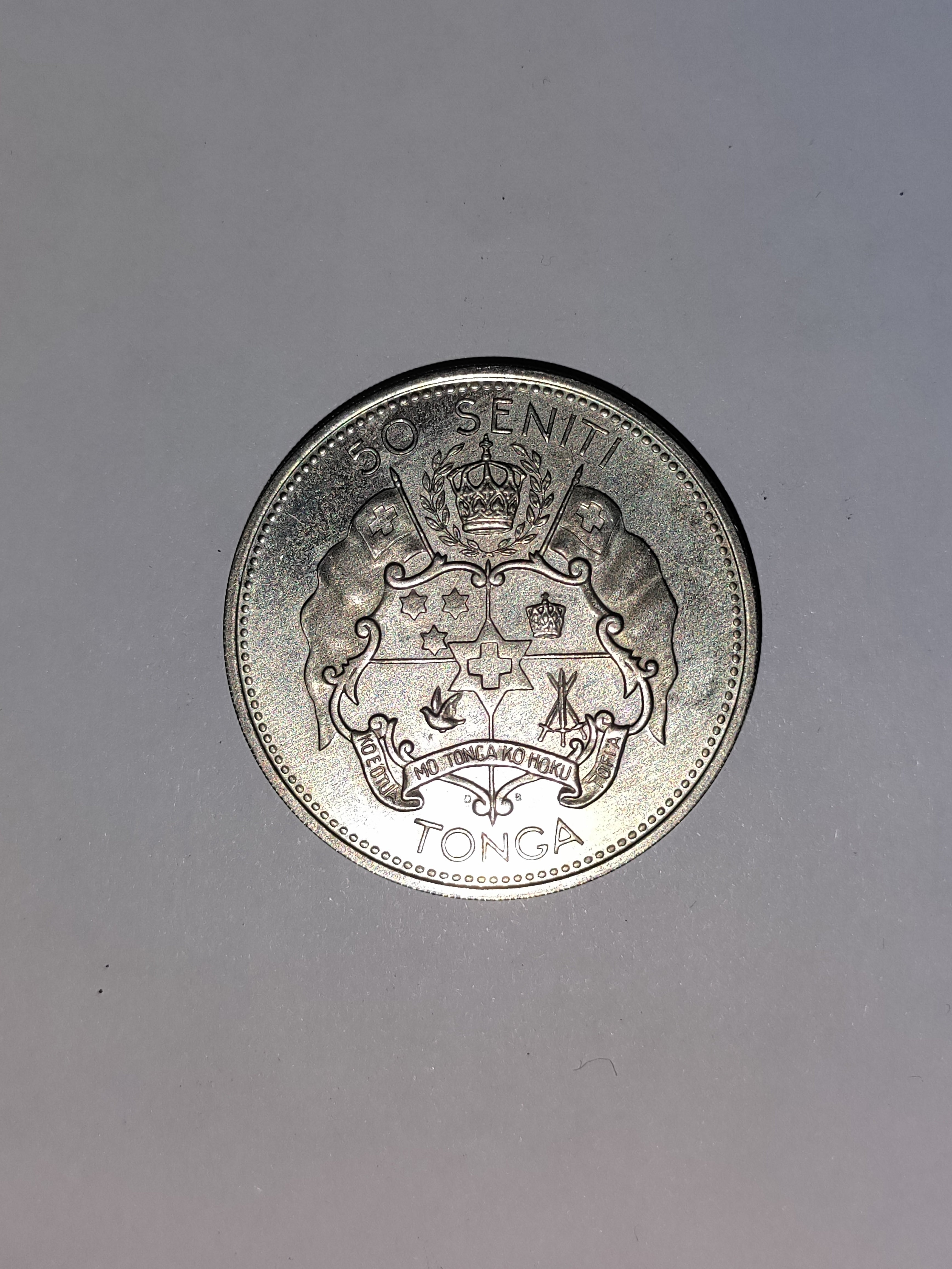 50 Seniti Tonga 1967