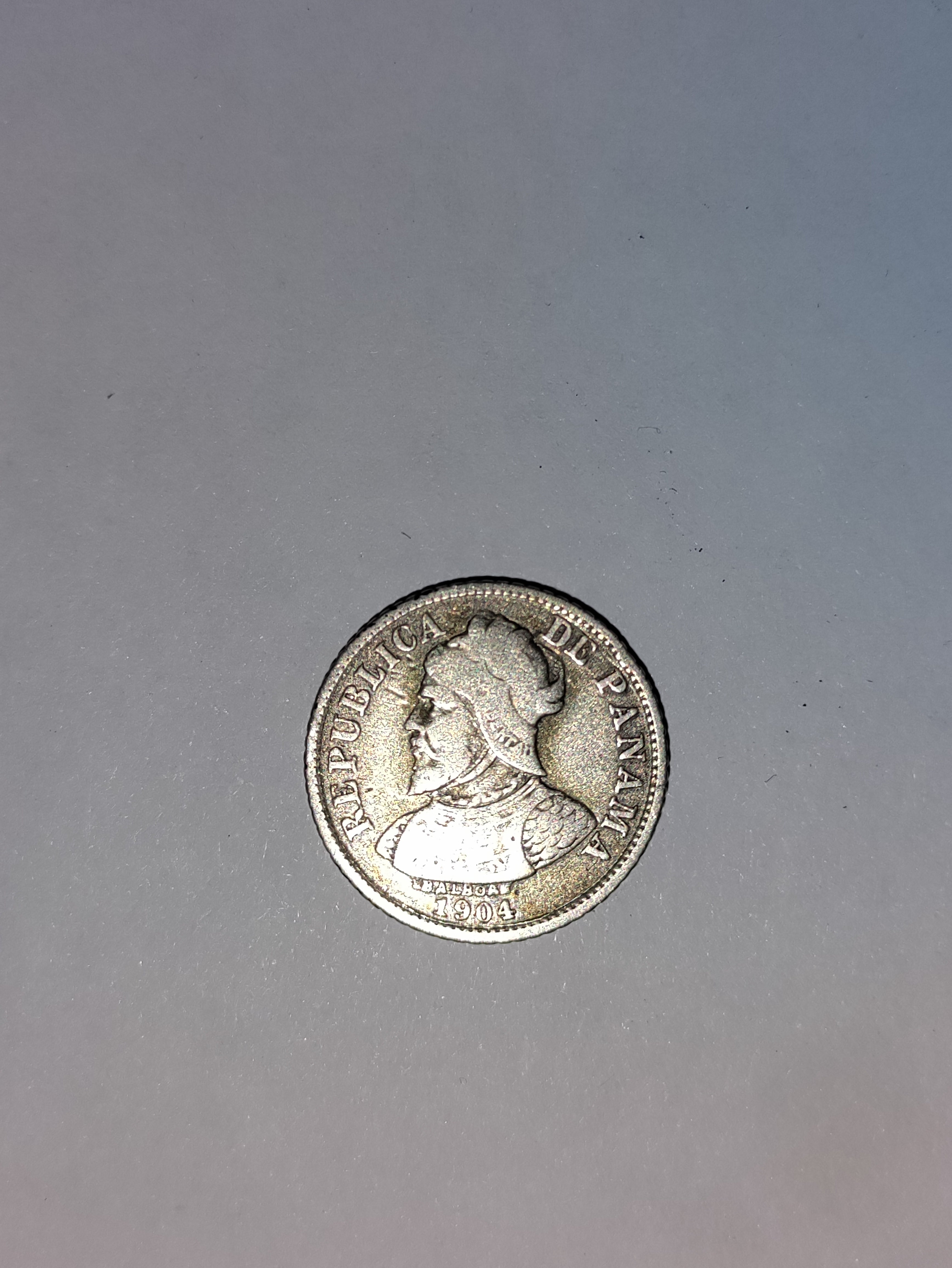 5 Centesimos Panama 1904 - Silver