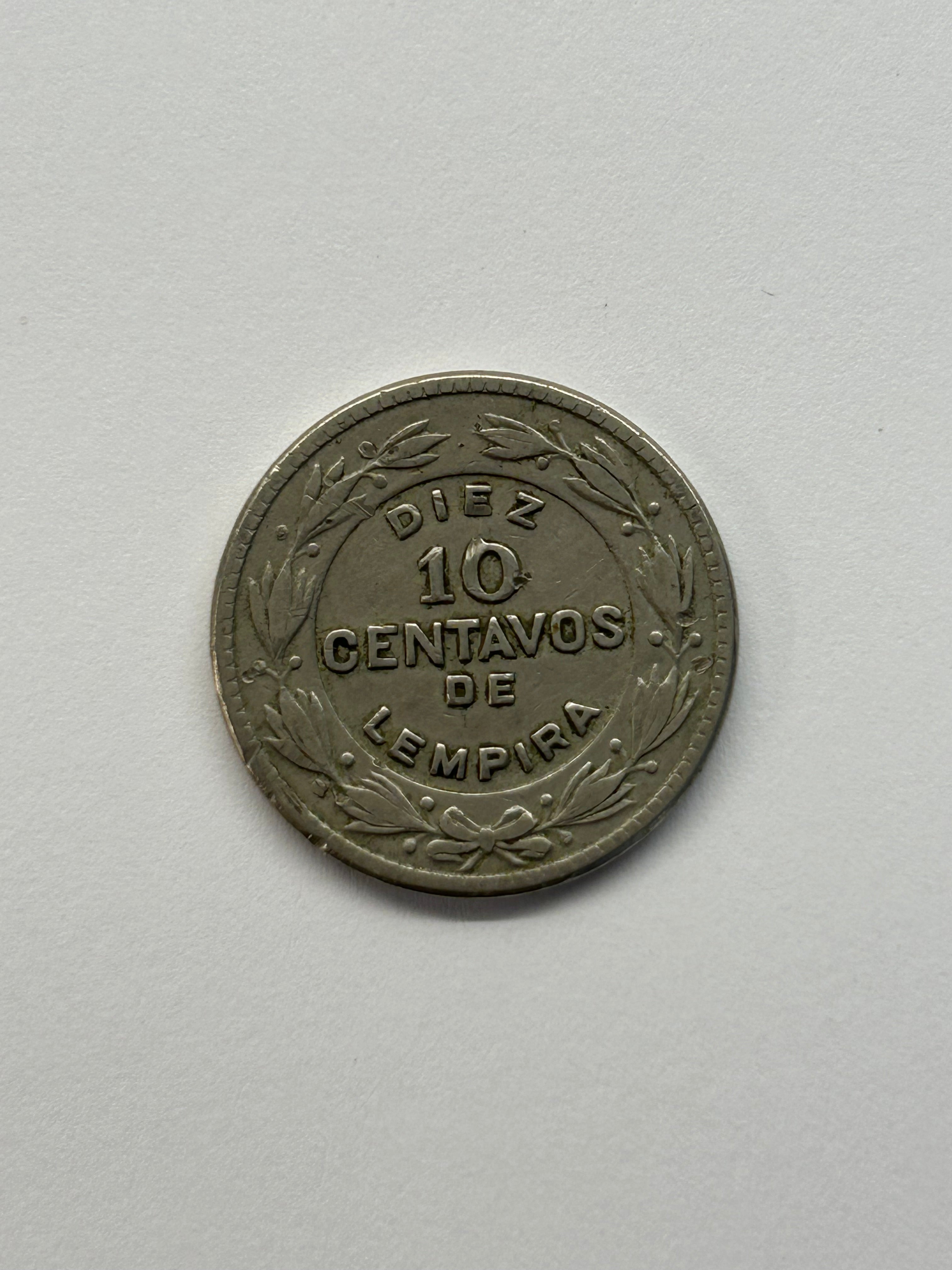 10 Centavos Honduras 1956