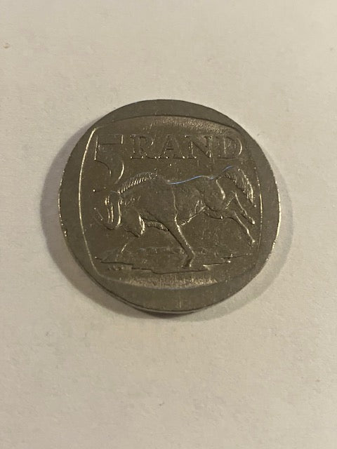 5 Rand South Africa 1994