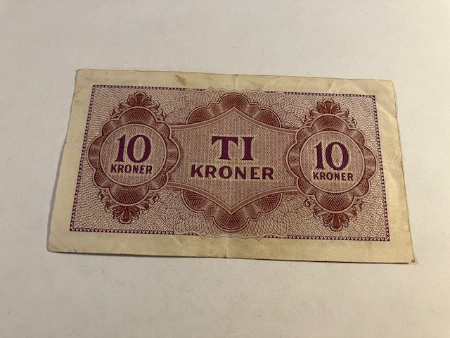 10 Kroner Den Allierede Overkommando Danmark
