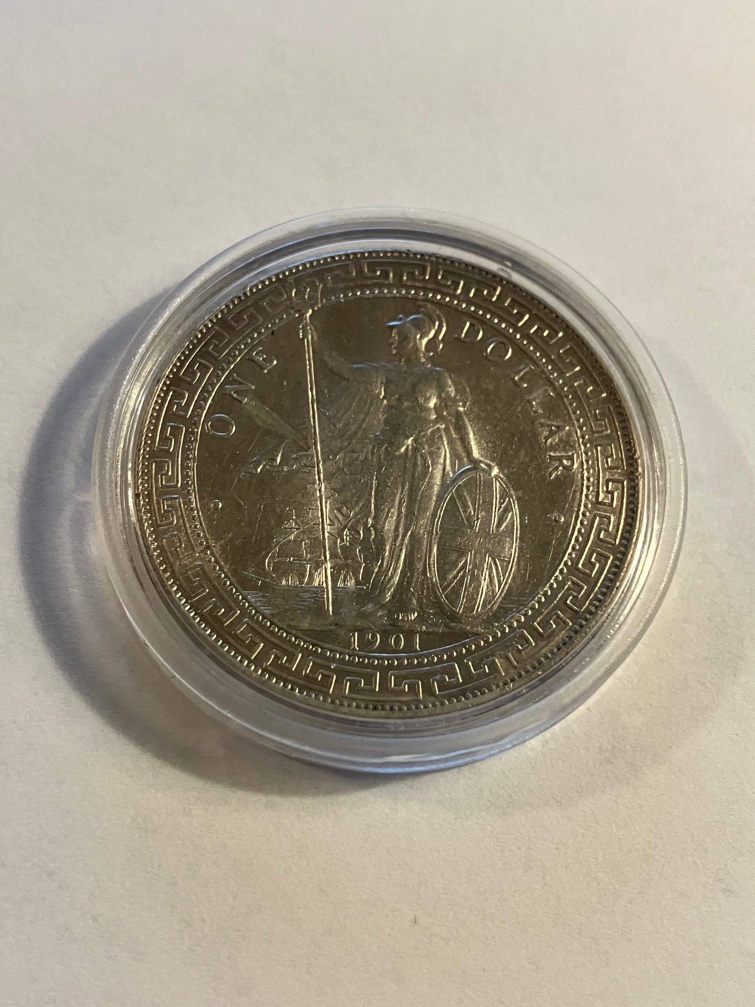 One Trade Dollar 1901 England