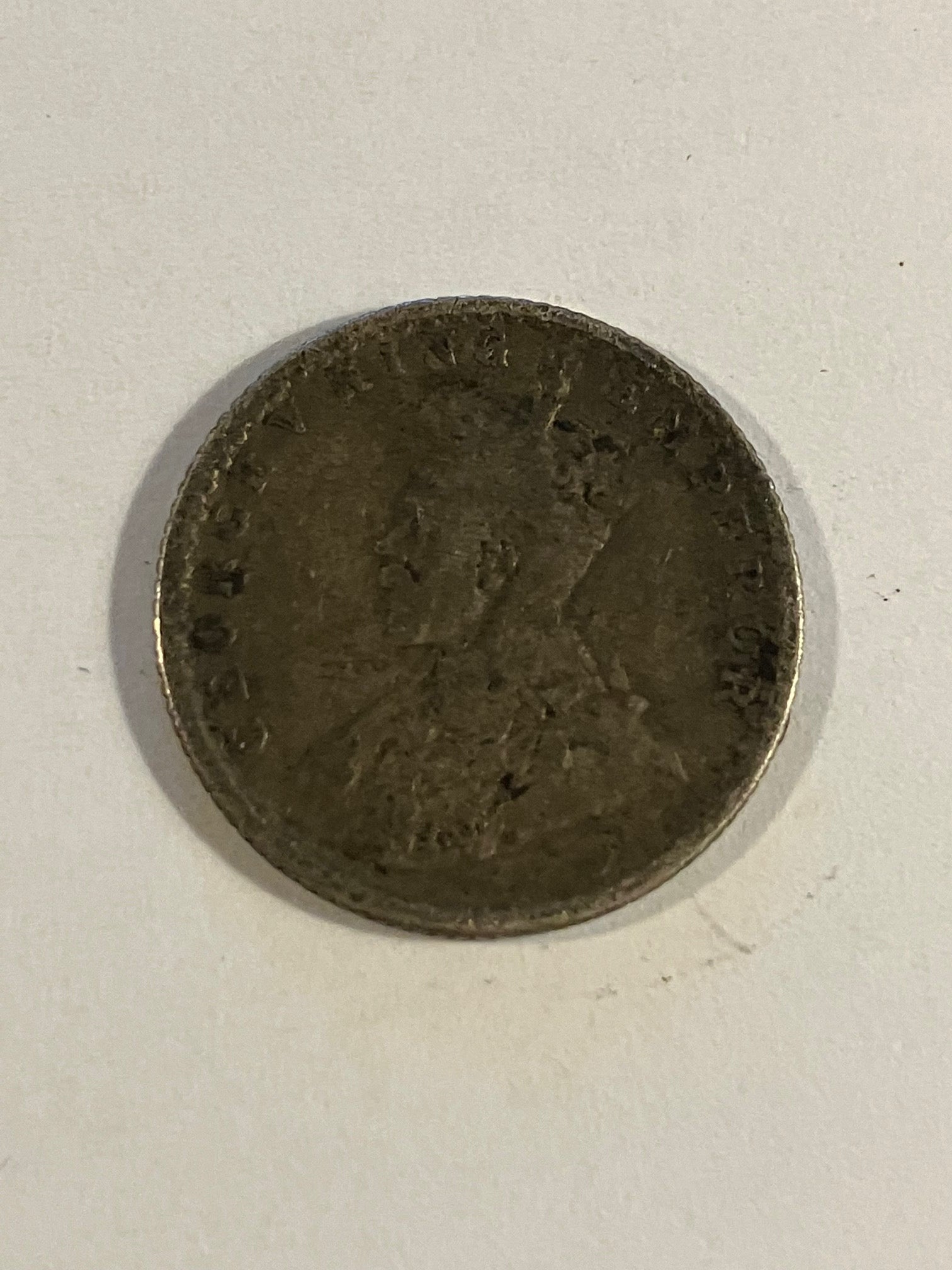 1/4 Rupee India 1917