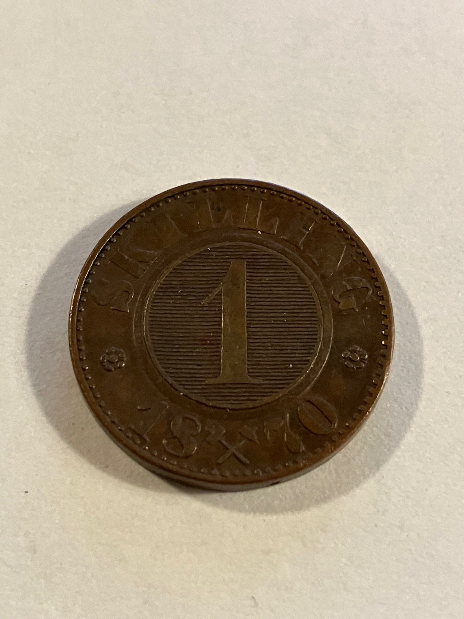 1 Skilling 1870 Norge