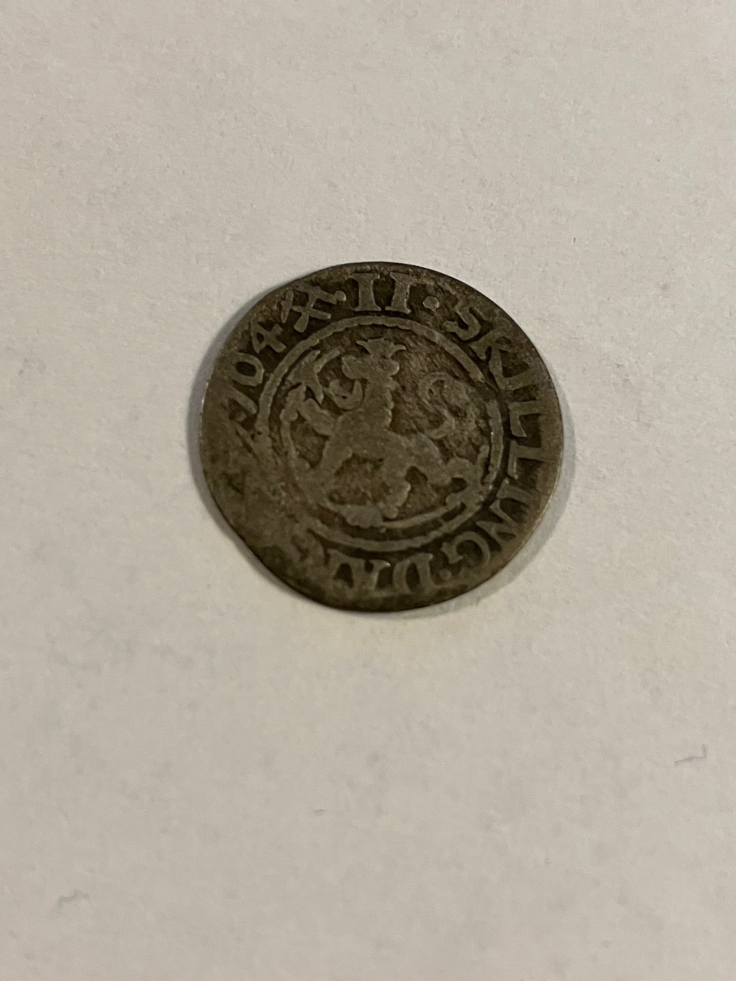 2 Skilling 1704 Norge