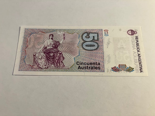 50 Australes Argentina