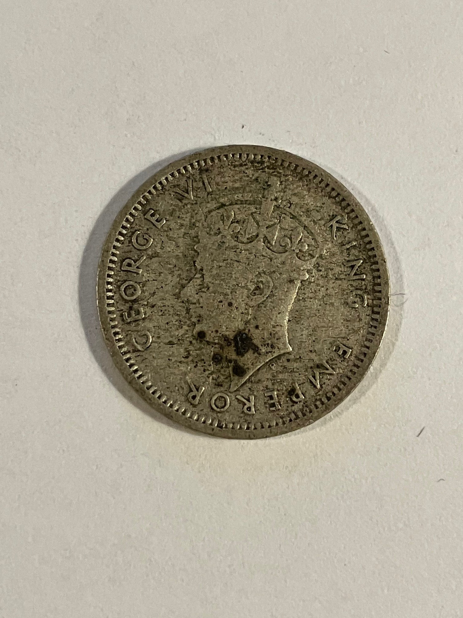 Southern Rhodesia 3 Pence 1945